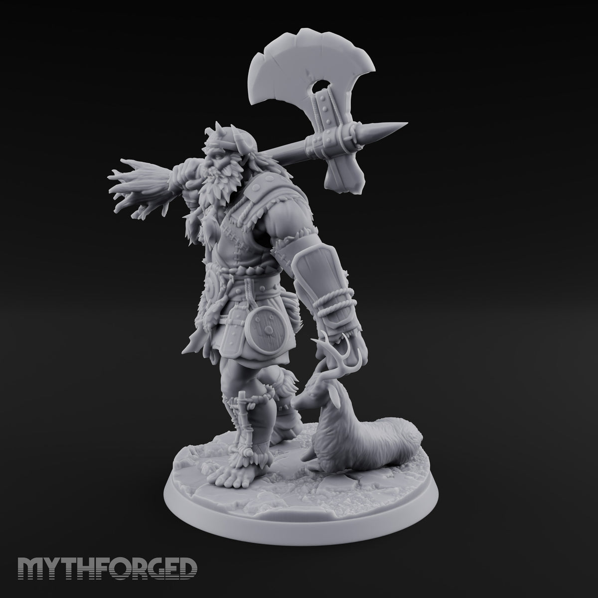 Winter's Tallest Tenants Frost Giant Warrior B