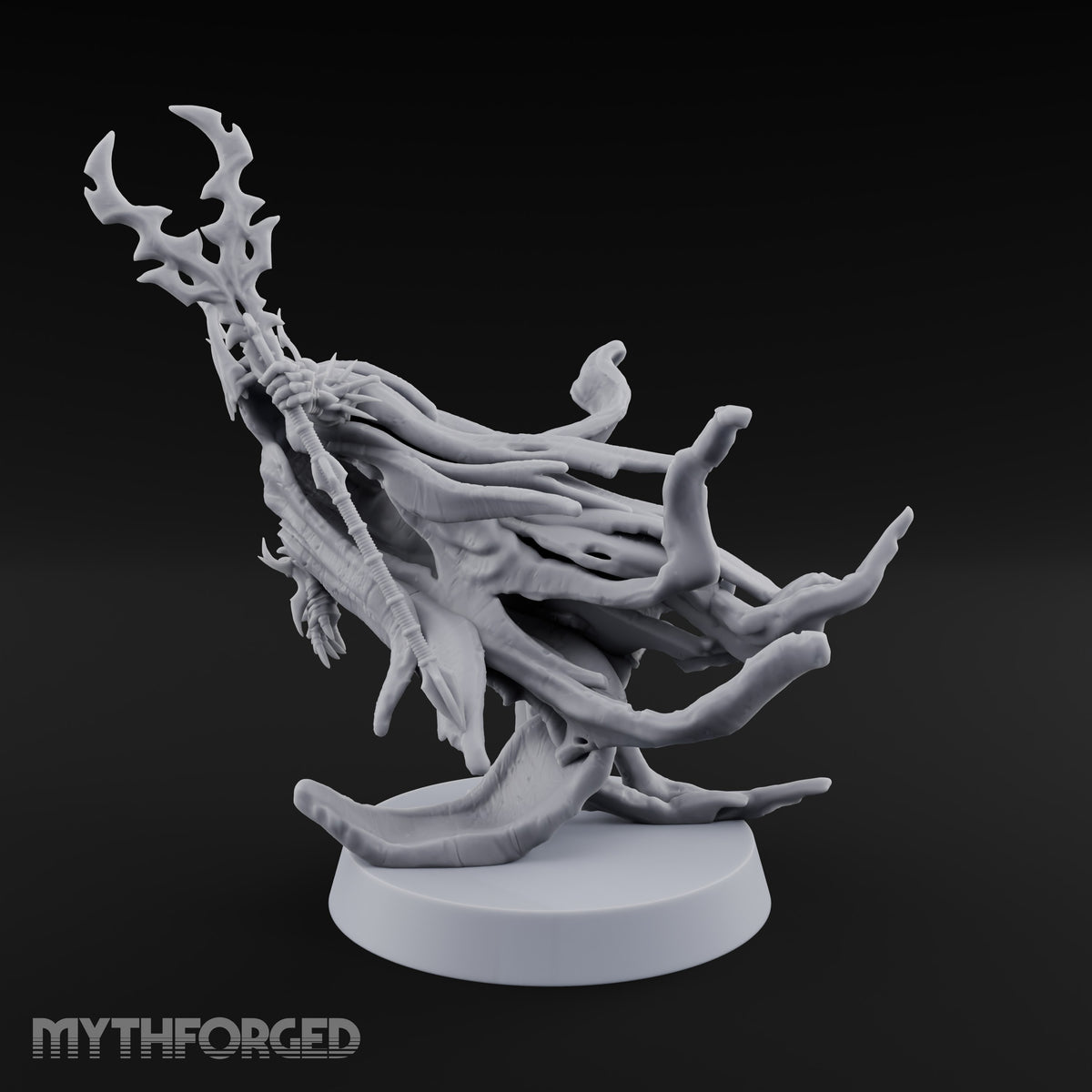 Crowned Over an Empty Hood Wraith Mage C