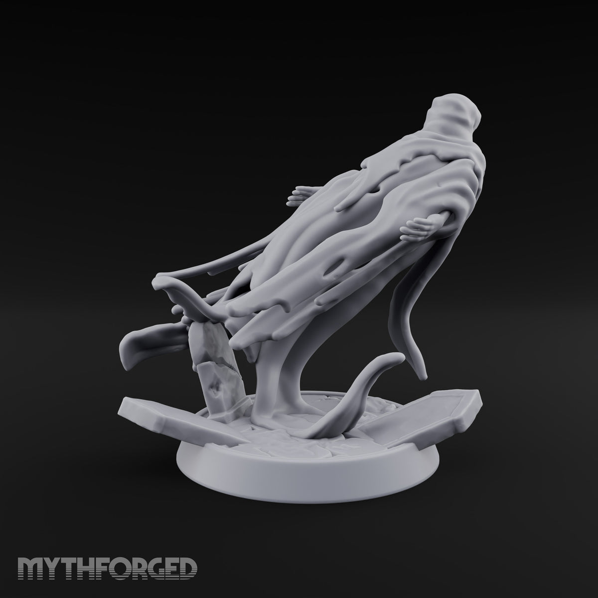 Hood Up, Arms Out Ghost Spirit B