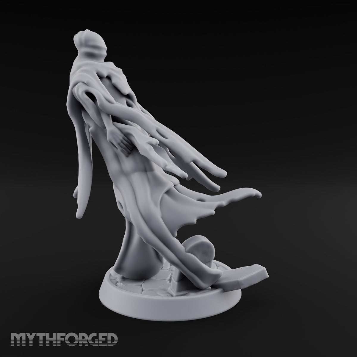 Hood Up, Arms Out Ghost Spirit C