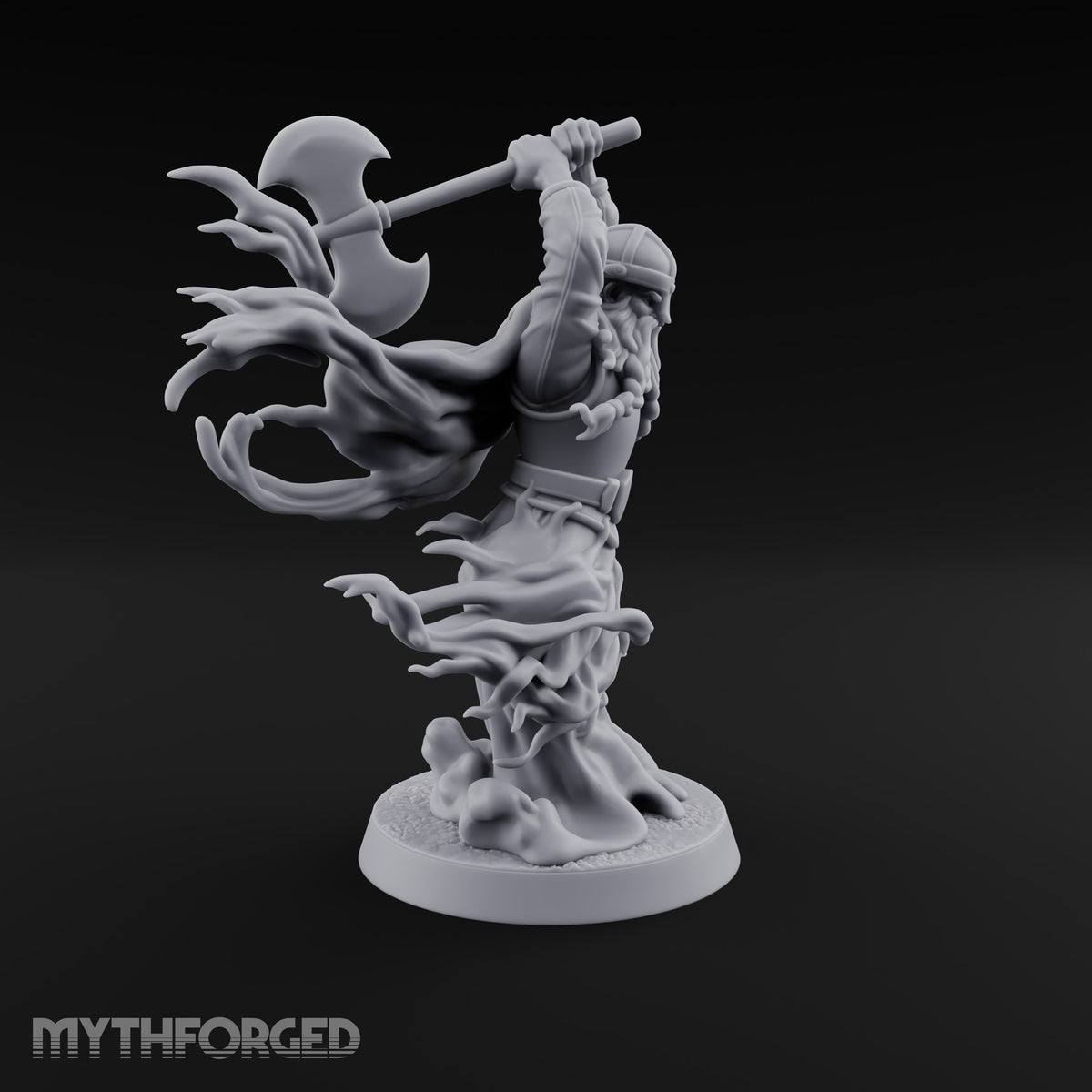 Charging From Beyond Ghostly Warrior A