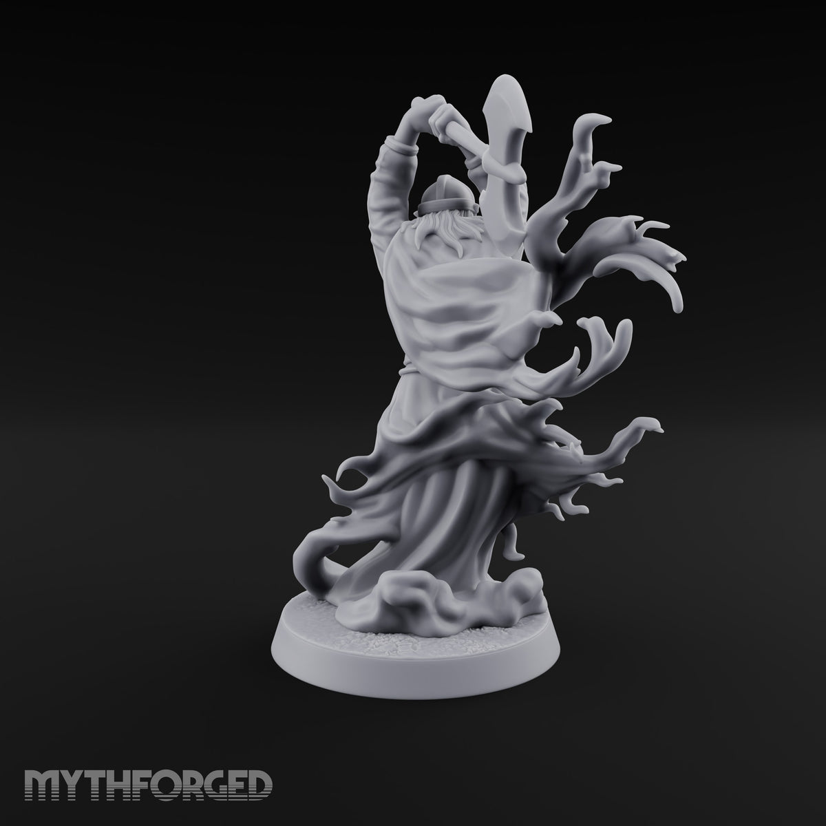 Charging From Beyond Ghostly Warrior A