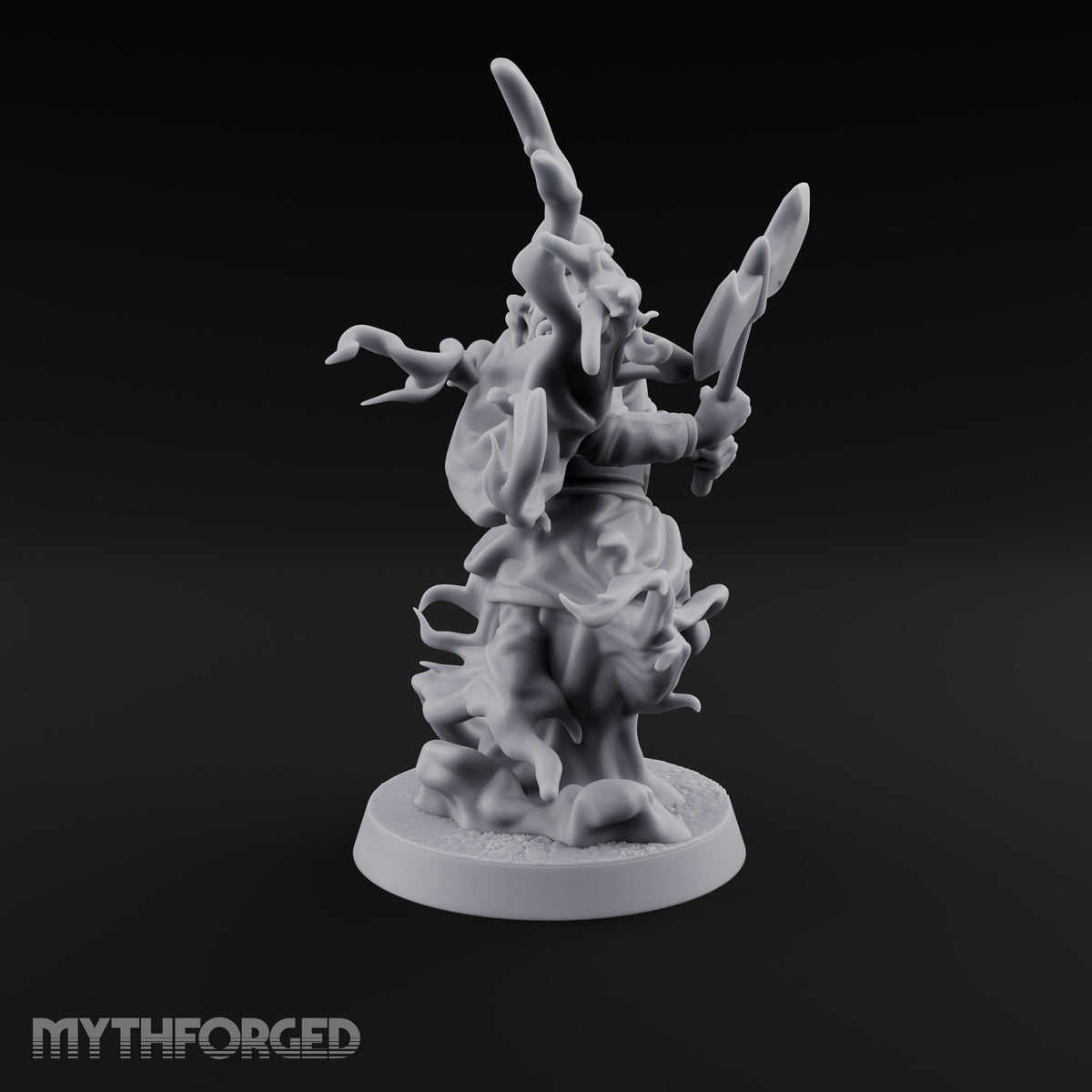 Charging From Beyond Ghostly Warrior B