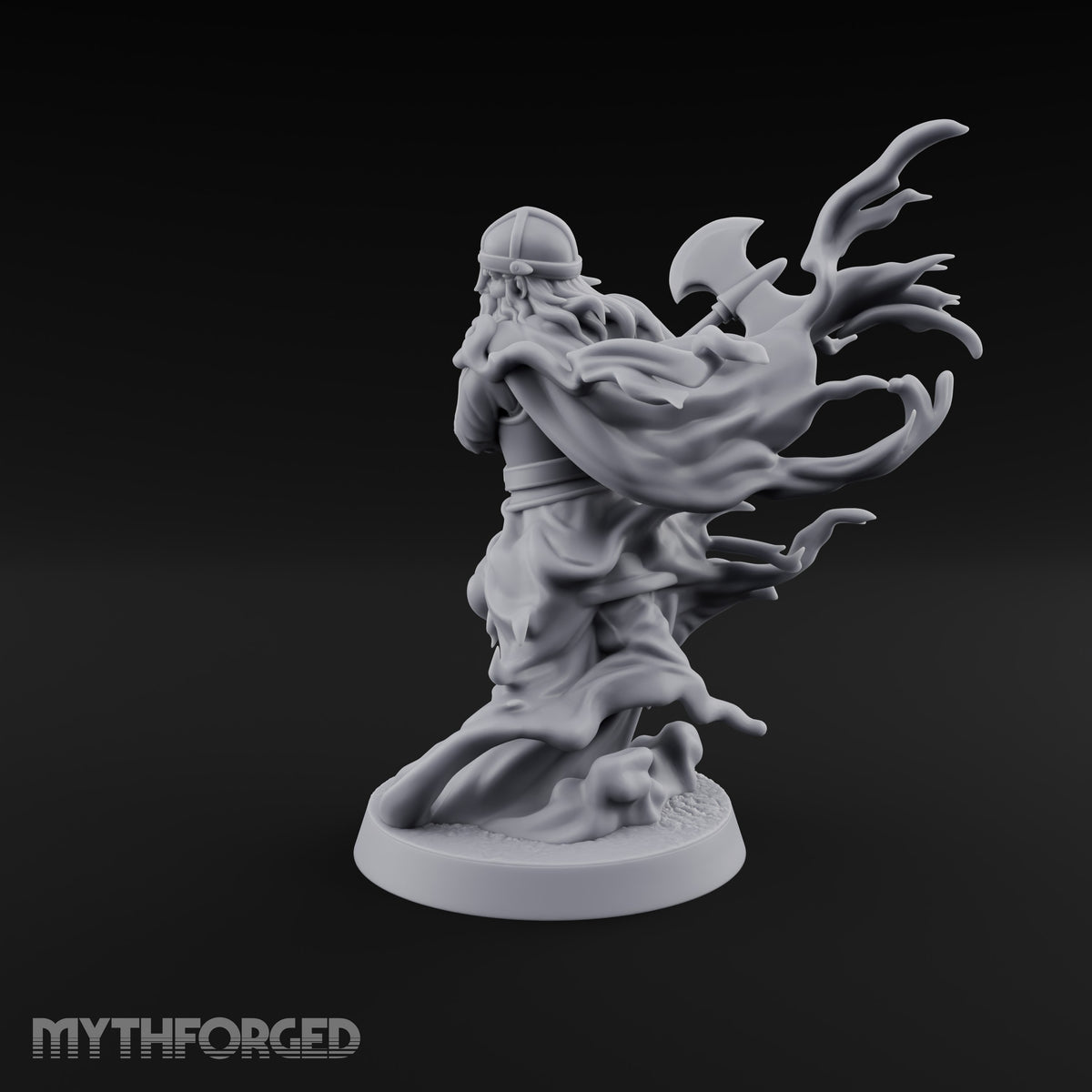 Charging From Beyond Ghostly Warrior B