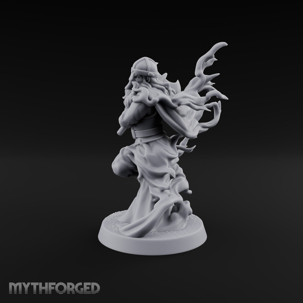 Charging From Beyond Ghostly Warrior B
