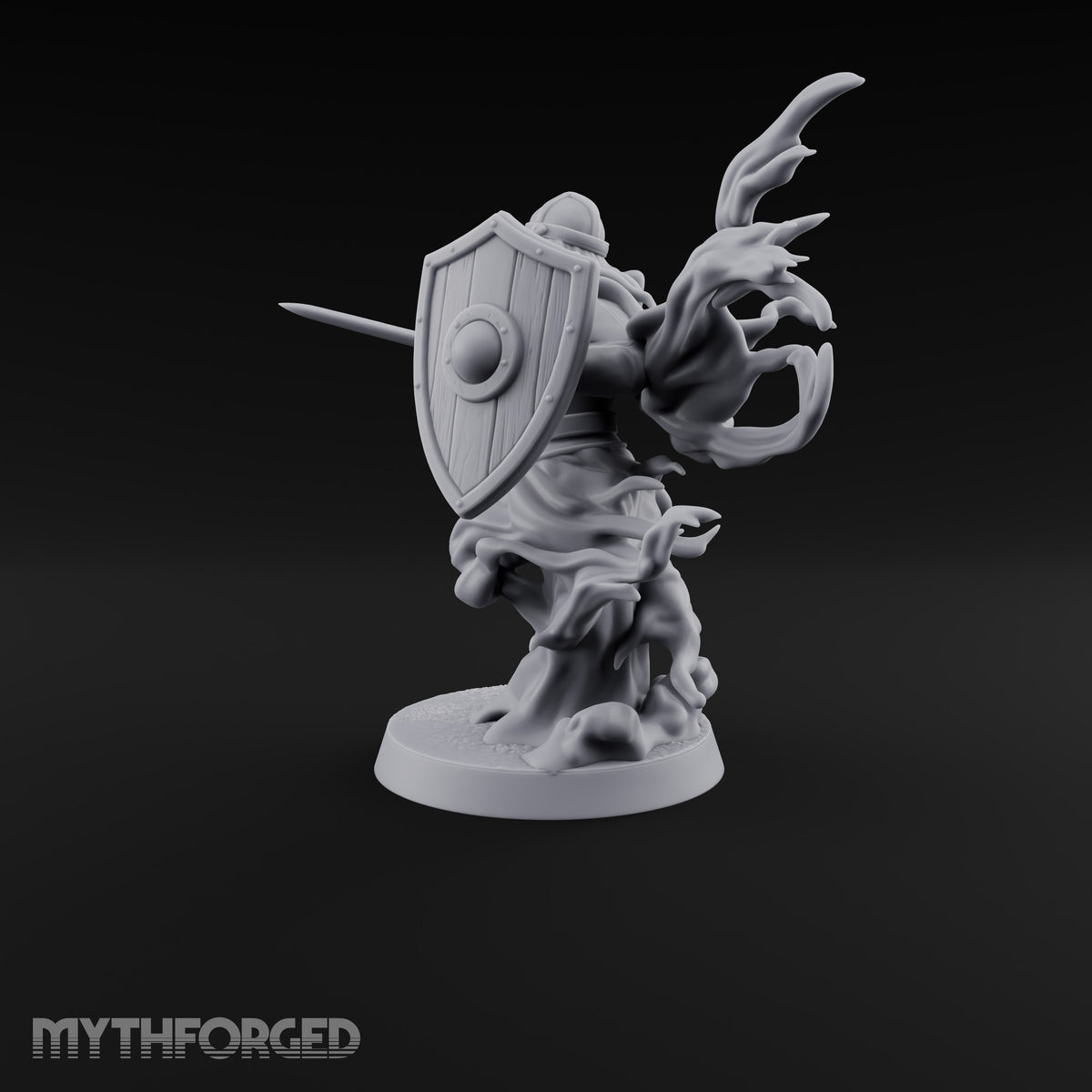 Charging From Beyond Ghostly Warrior C