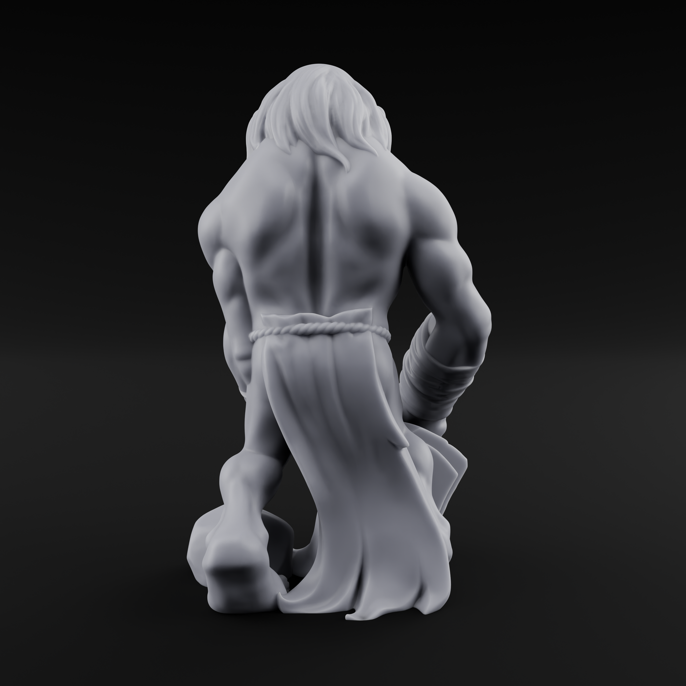 Rock Lobbing Ghoul Creeper B Miniature for Dungeons and Dragons, Pathfinder or other TTRPGs