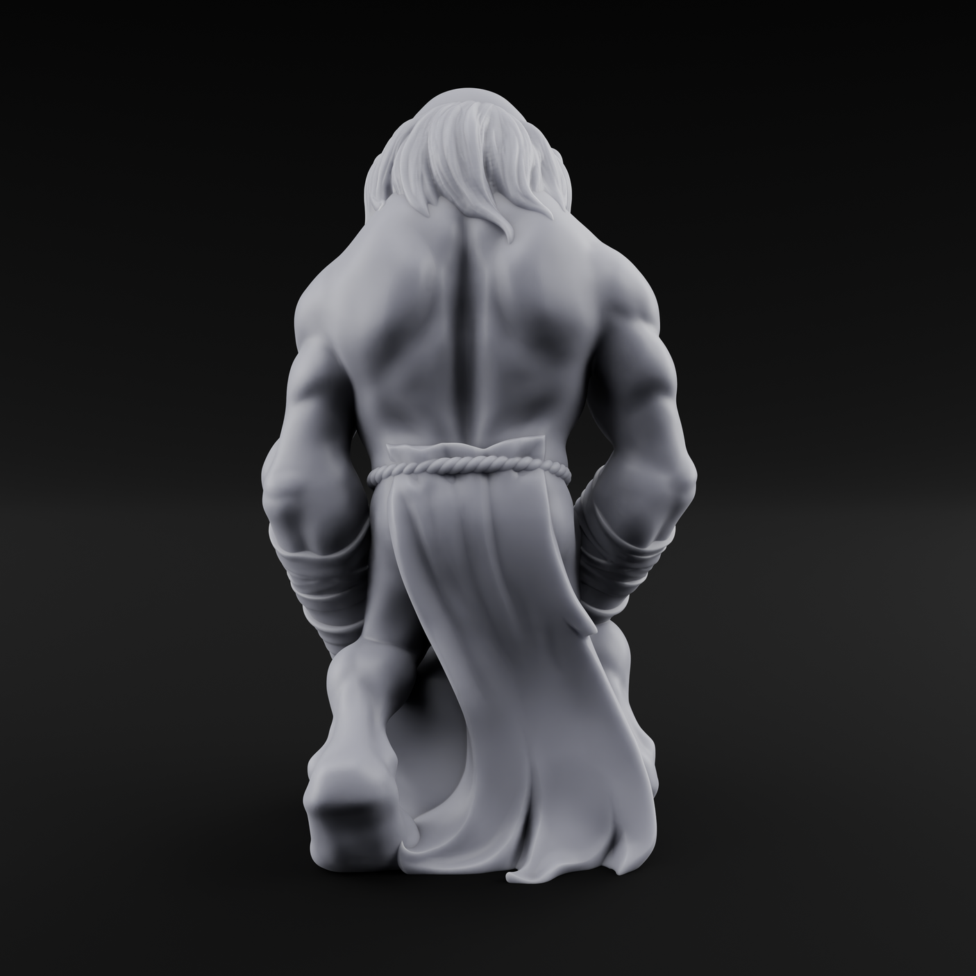 Rock Lobbing Ghoul Creepers Miniature for Dungeons and Dragons, Pathfinder or other TTRPGs