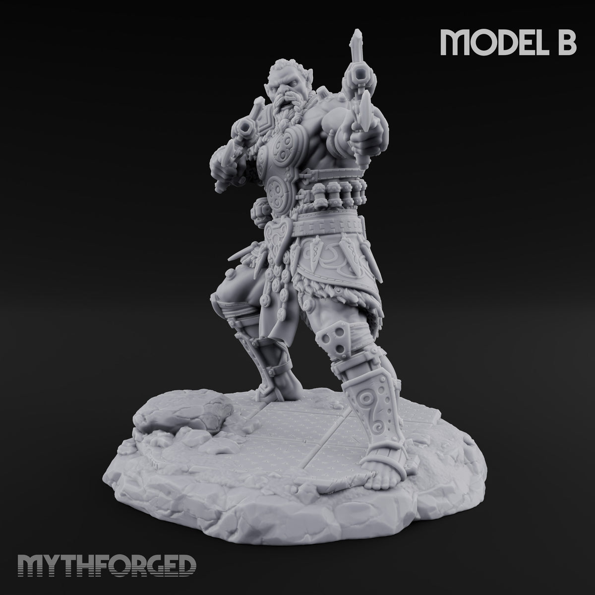 Fur Kilts Orc Berserker B