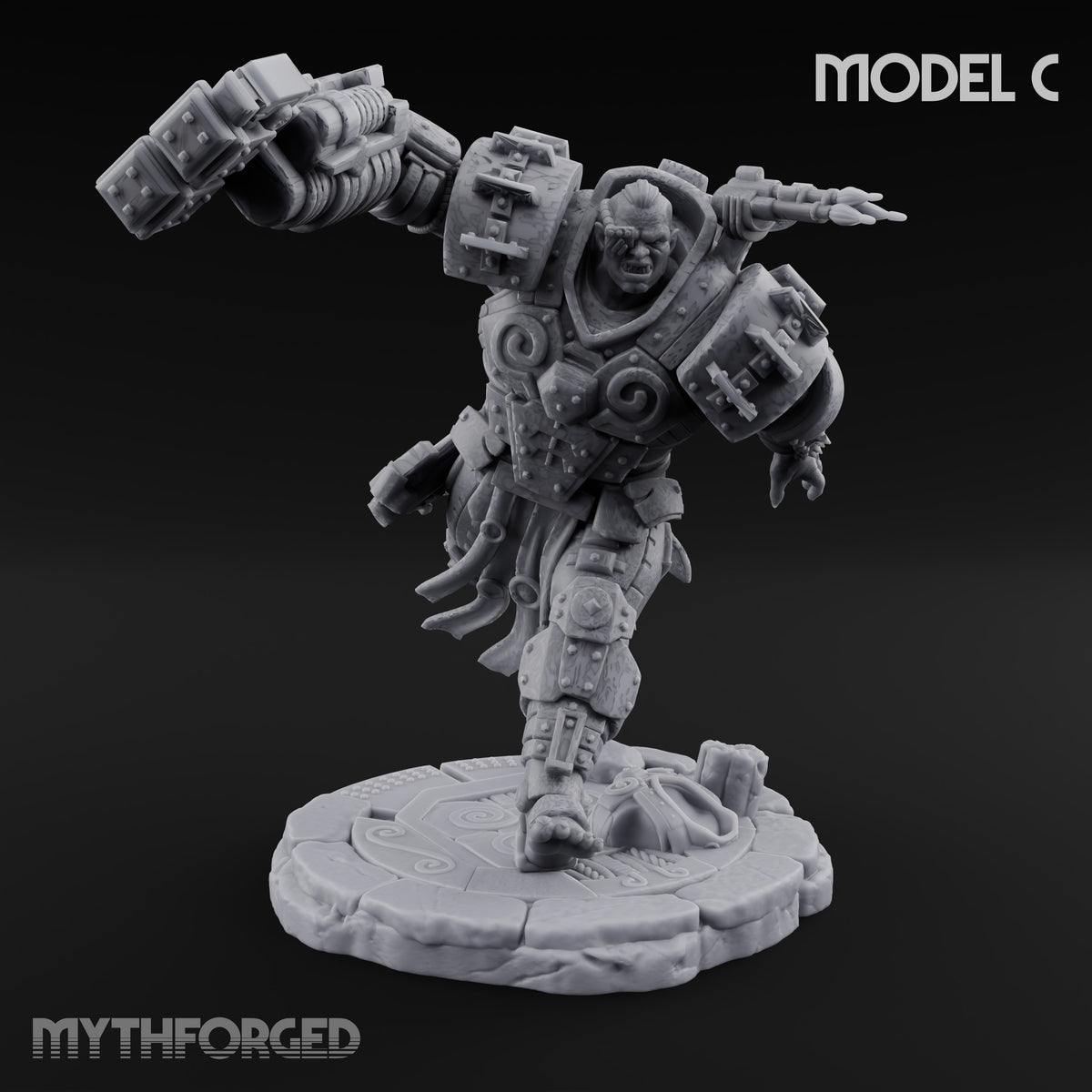 Chain Skirts Ogre Armoured Gunners — C · FX