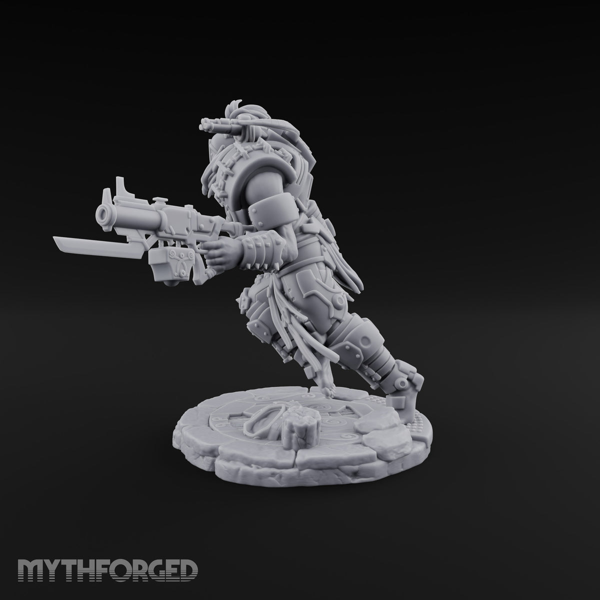 Chain Skirts Ogre Armoured Gunner D