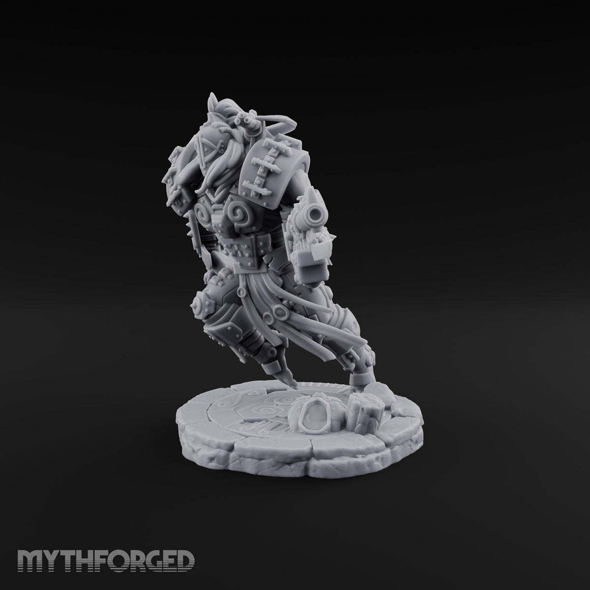 Chain Skirts Ogre Armoured Gunner D