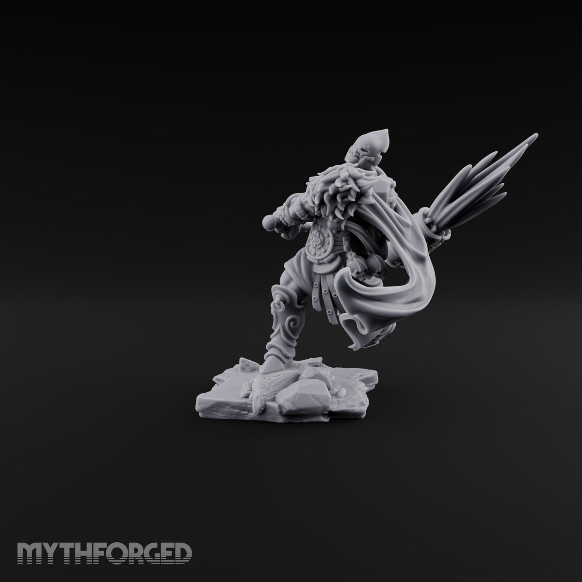 Brawn Before Brains Orc Warrior B — No FX
