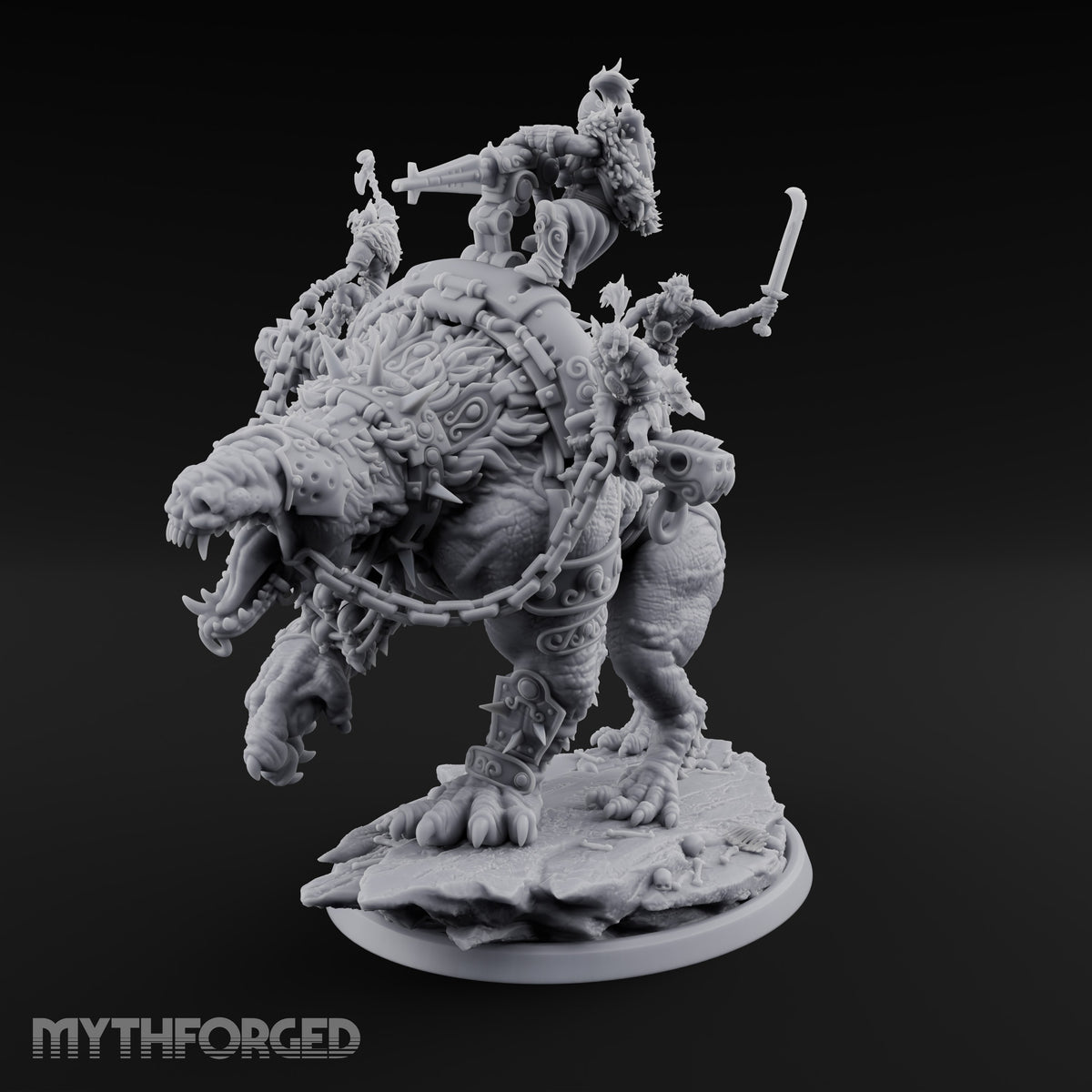 Hair-Raising Commute Troll War Beast