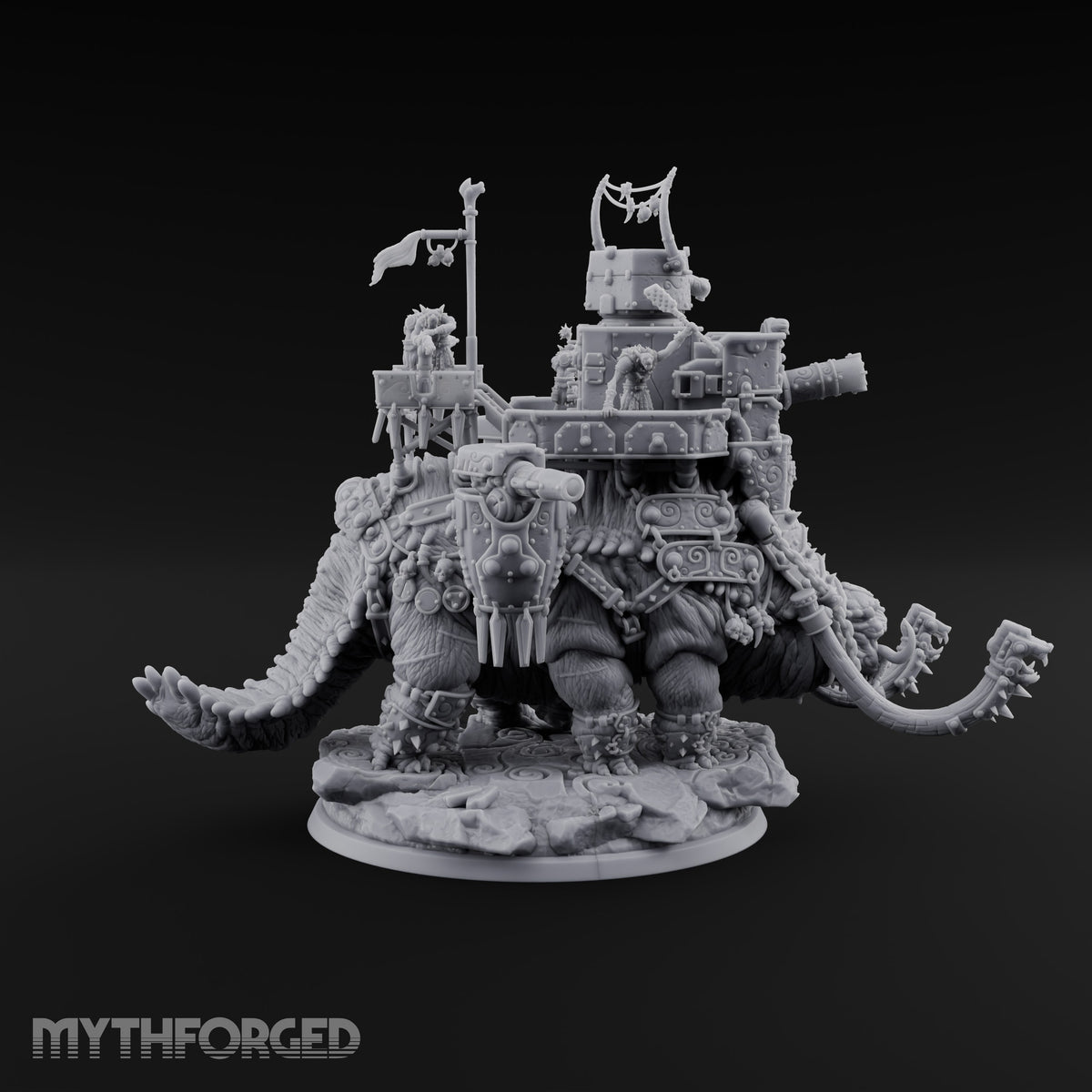 Walking Fortress, Unbothered Mammoth War Beast
