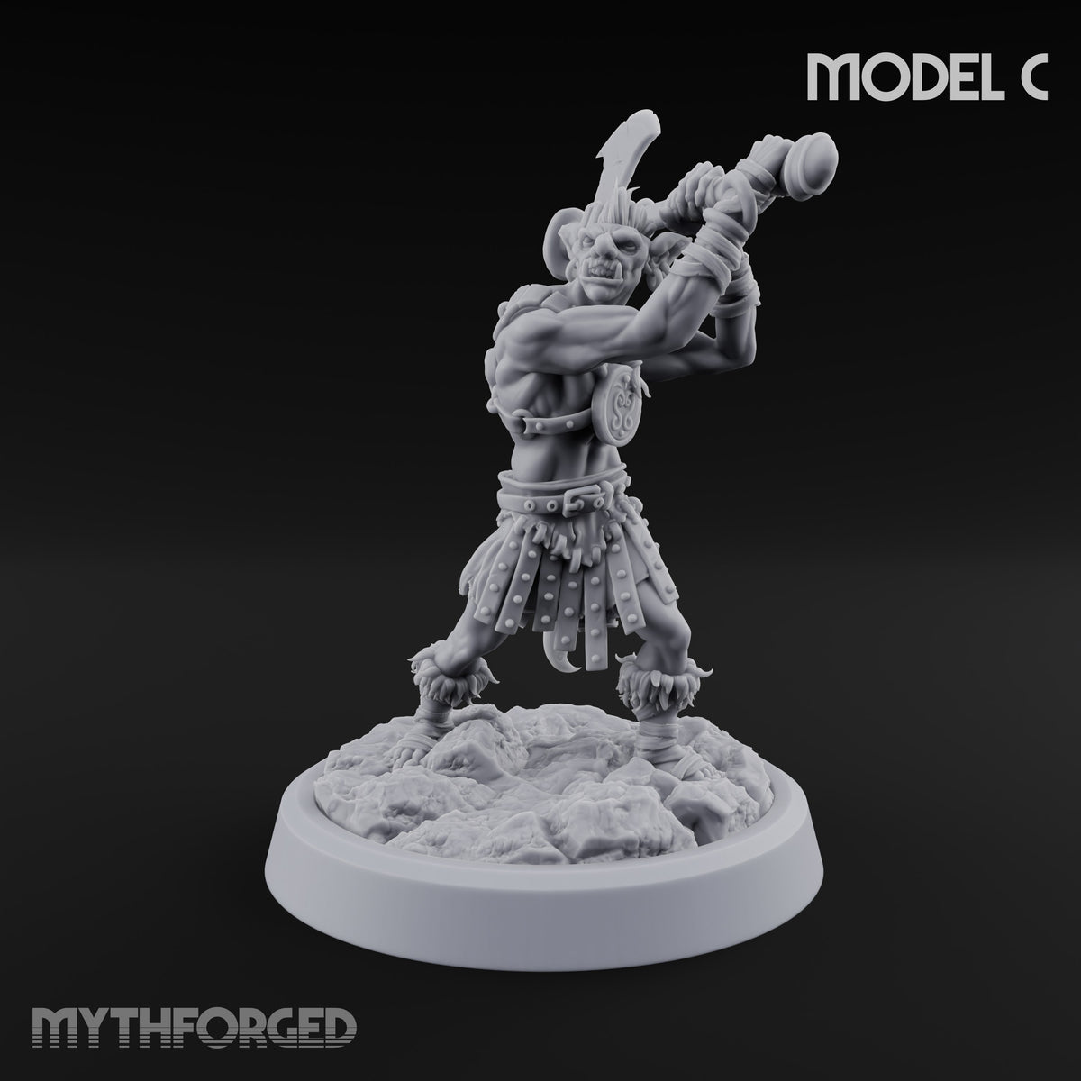 Rocks Underfoot Goblin Warriors — C
