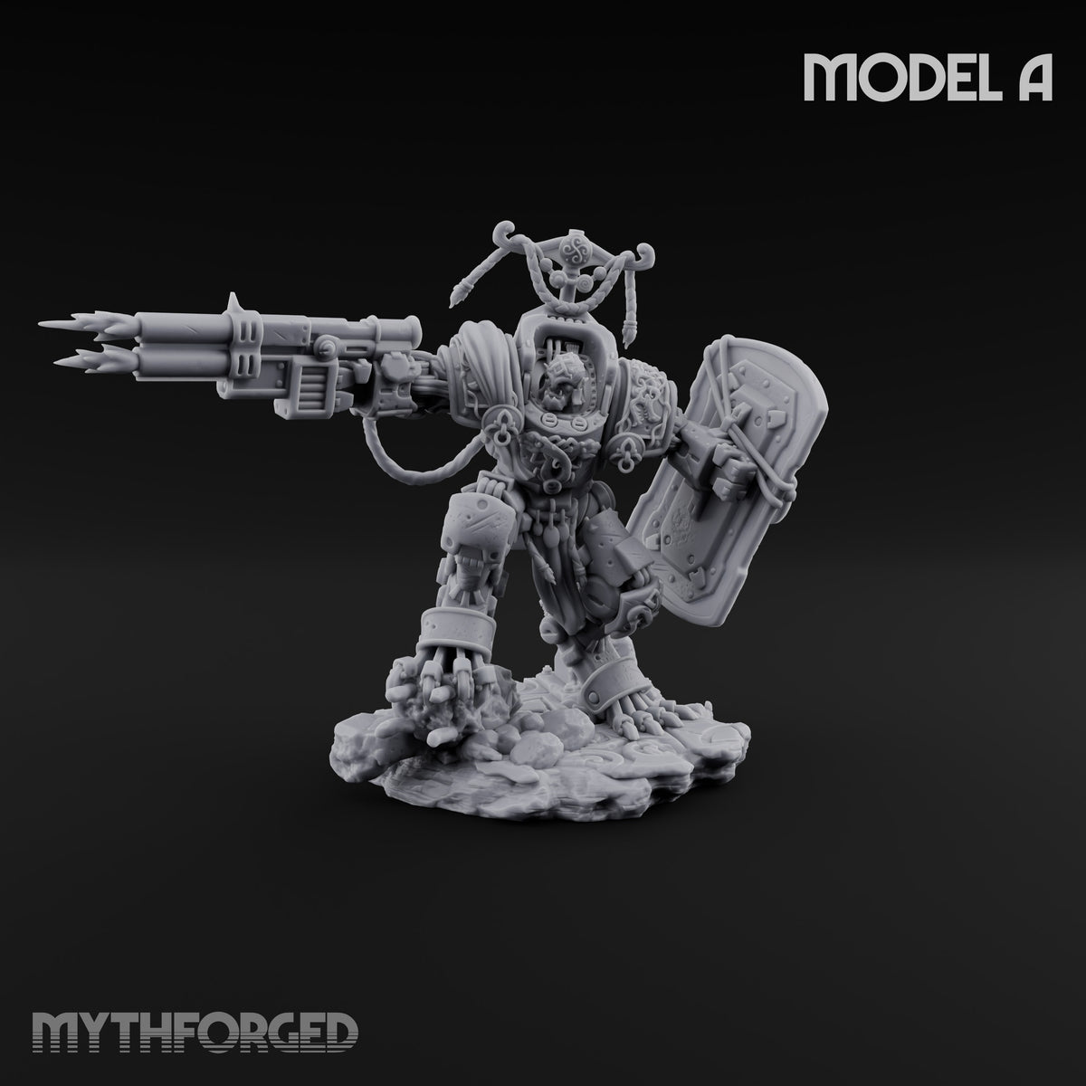 Cockpit Faces Warforged Armoured Warriors — A · FX
