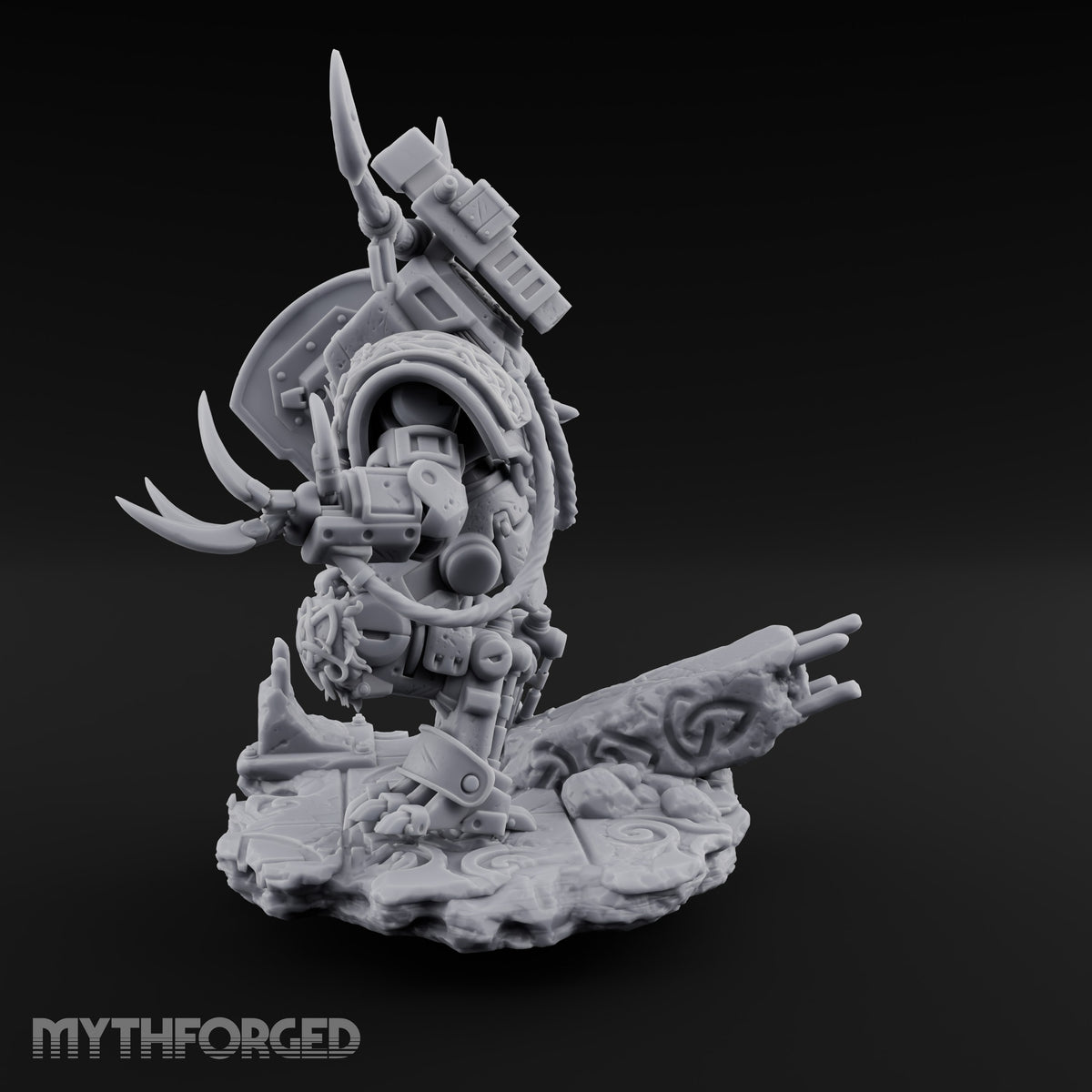 Cockpit Faces Warforged Armoured Warrior C