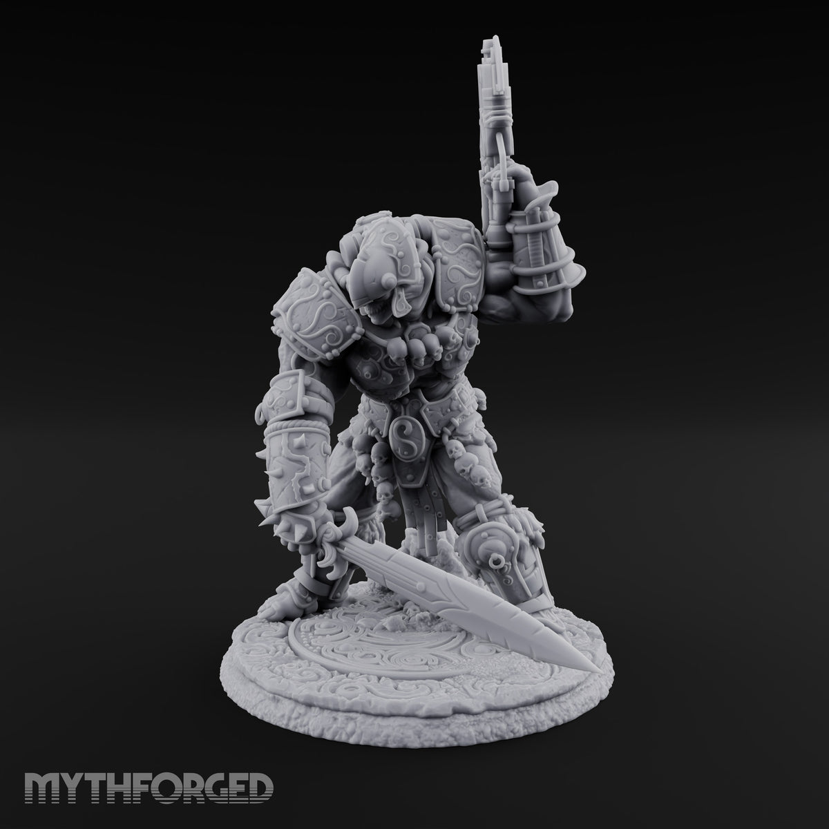 Loud Before They Arrive Orc Heavy Warrior A
