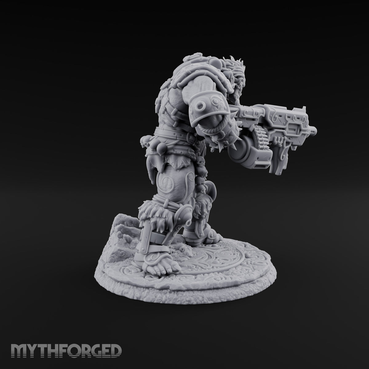 Loud Before They Arrive Orc Heavy Warriors — B · No FX