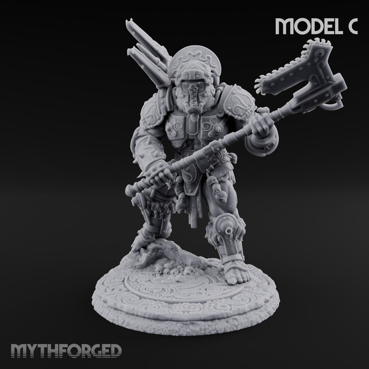 Loud Before They Arrive Orc Heavy Warrior C