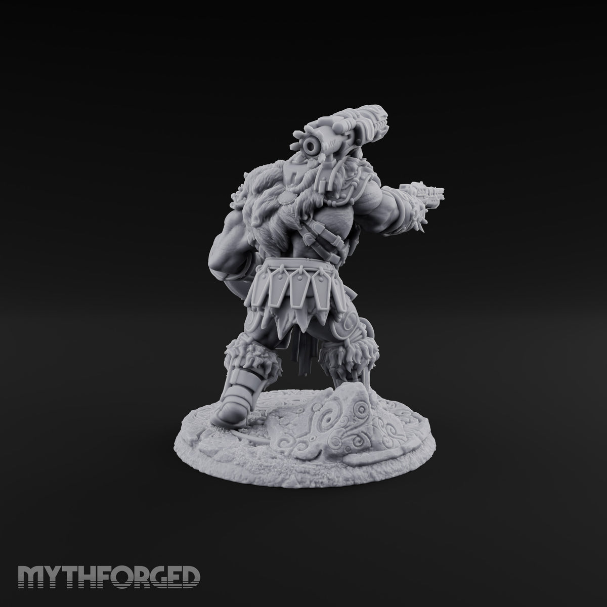 Loud Before They Arrive Orc Heavy Warrior D