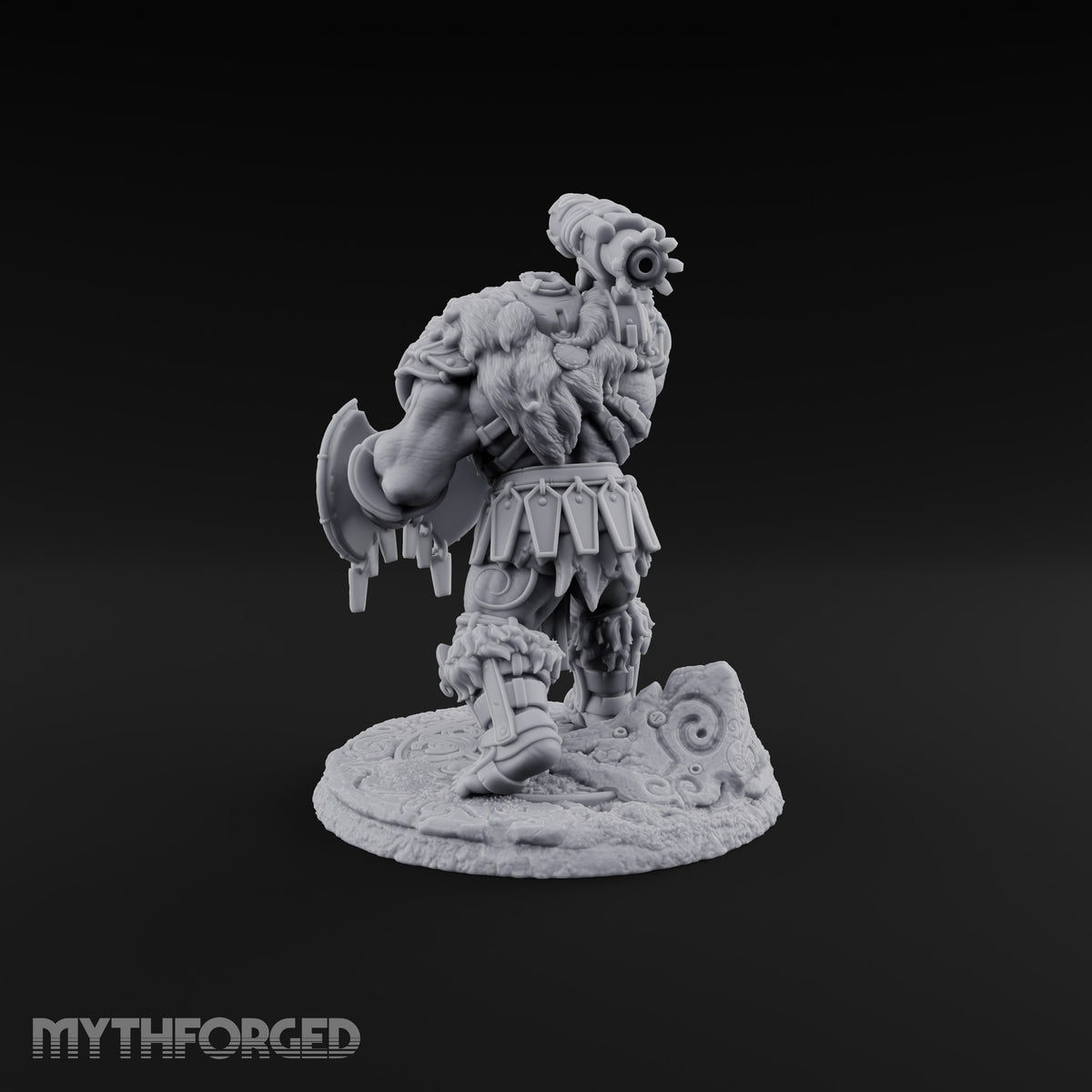 Loud Before They Arrive Orc Heavy Warrior D
