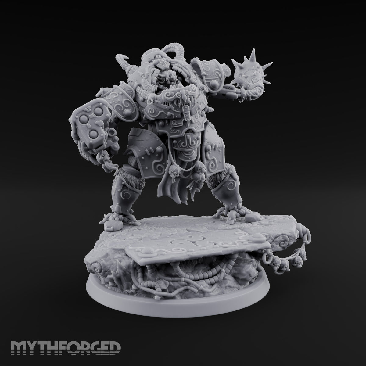 Skulls Dangling Ogre Armoured Brute A