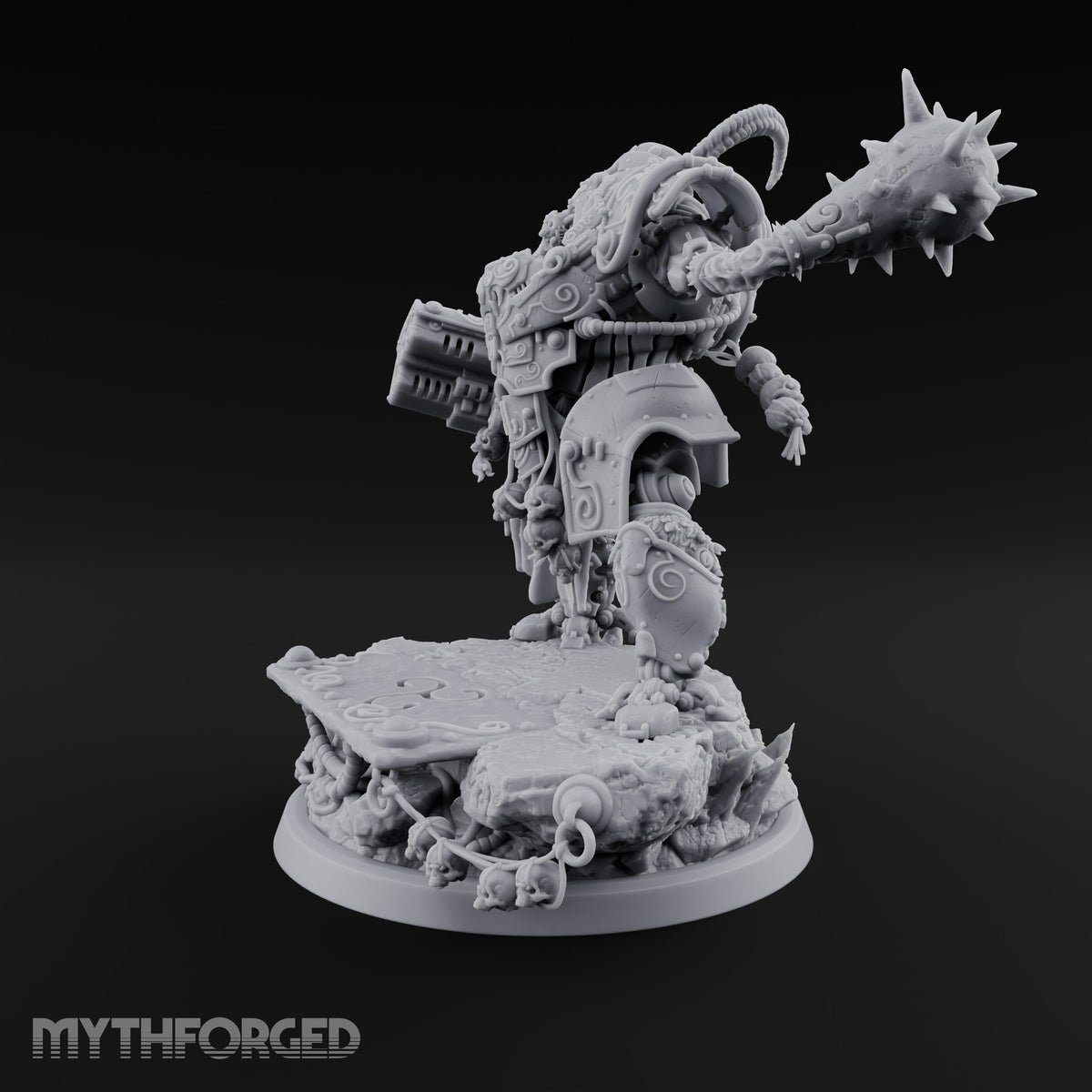 Skulls Dangling Ogre Armoured Brute A