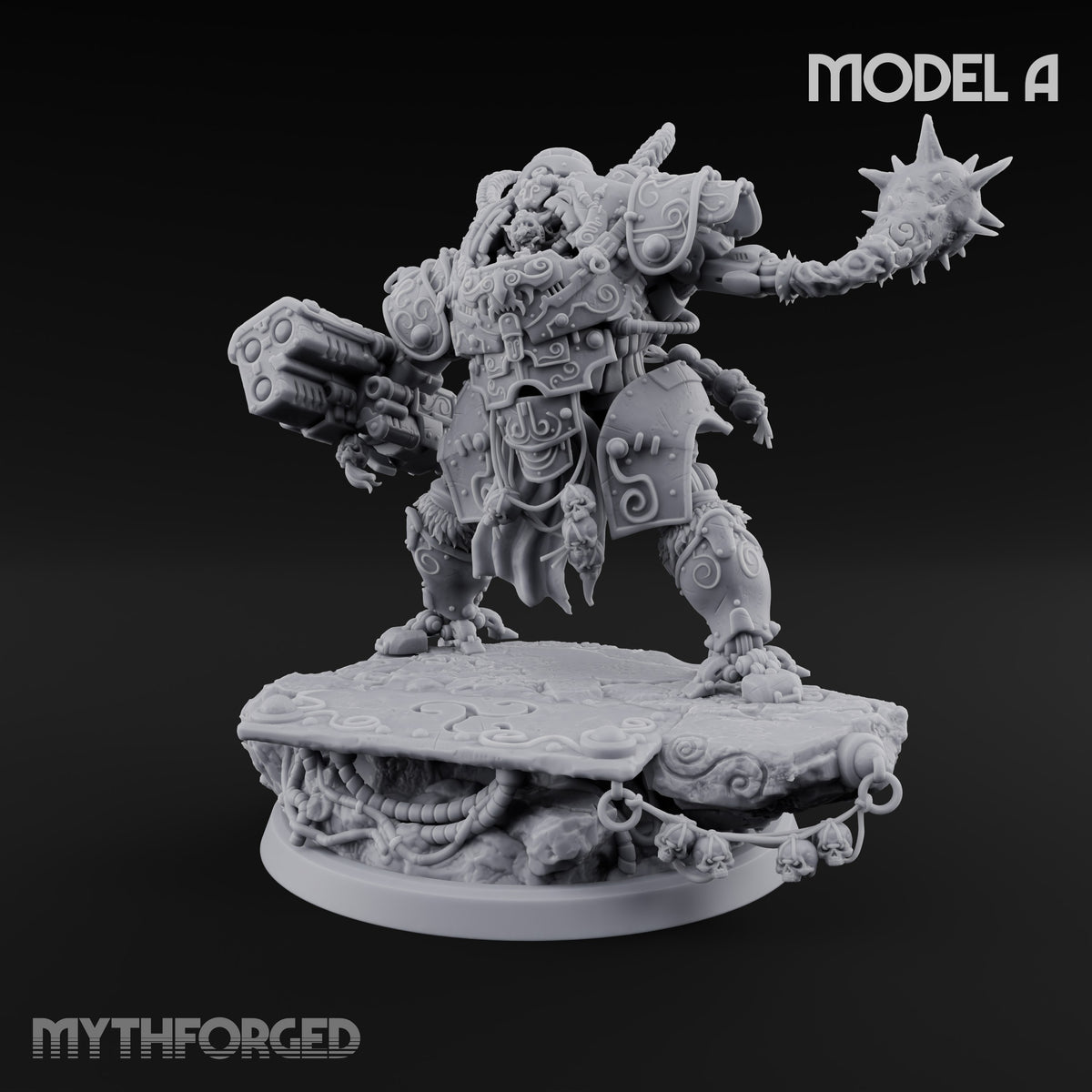 Skulls Dangling Ogre Armoured Brute A