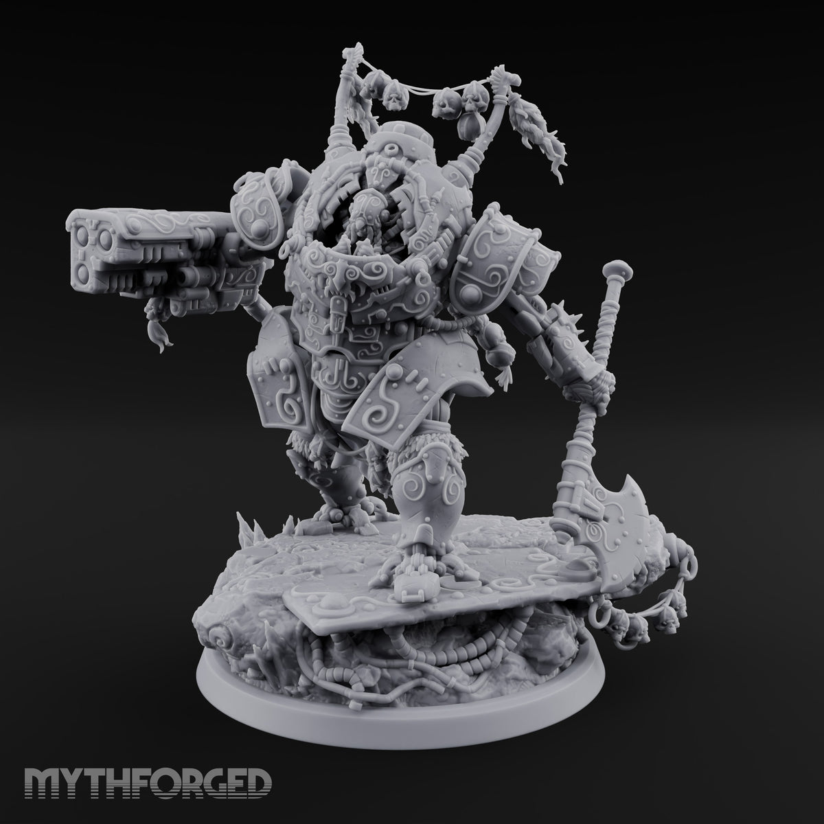Skulls Dangling Ogre Armoured Brutes — B