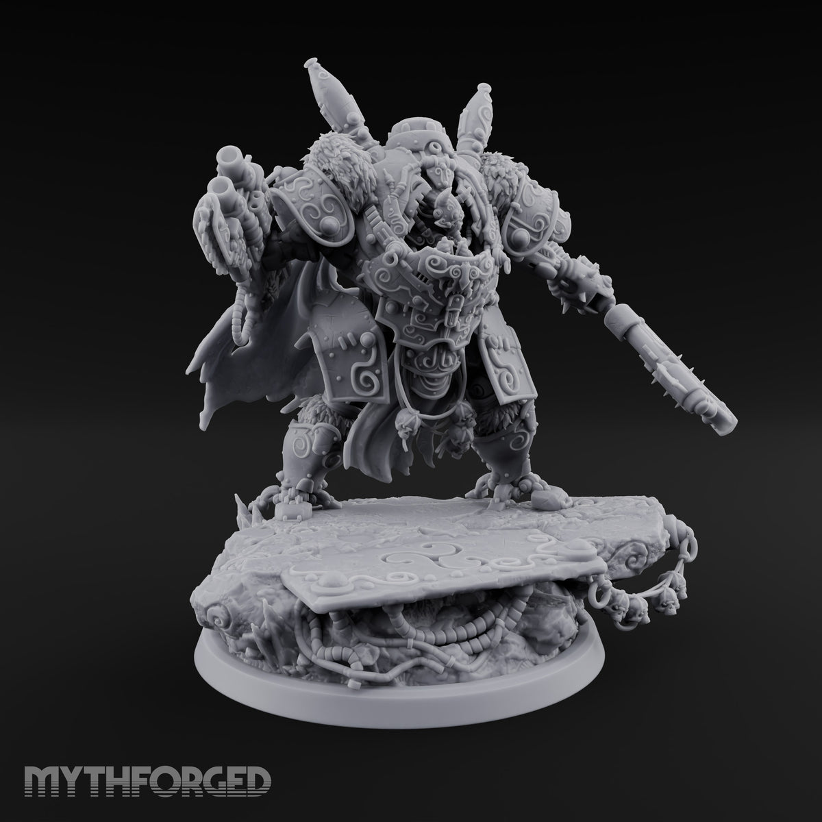 Skulls Dangling Ogre Armoured Brute C