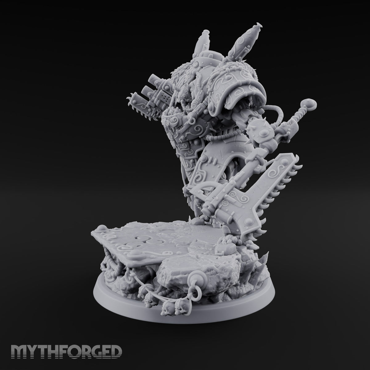 Skulls Dangling Ogre Armoured Brute C