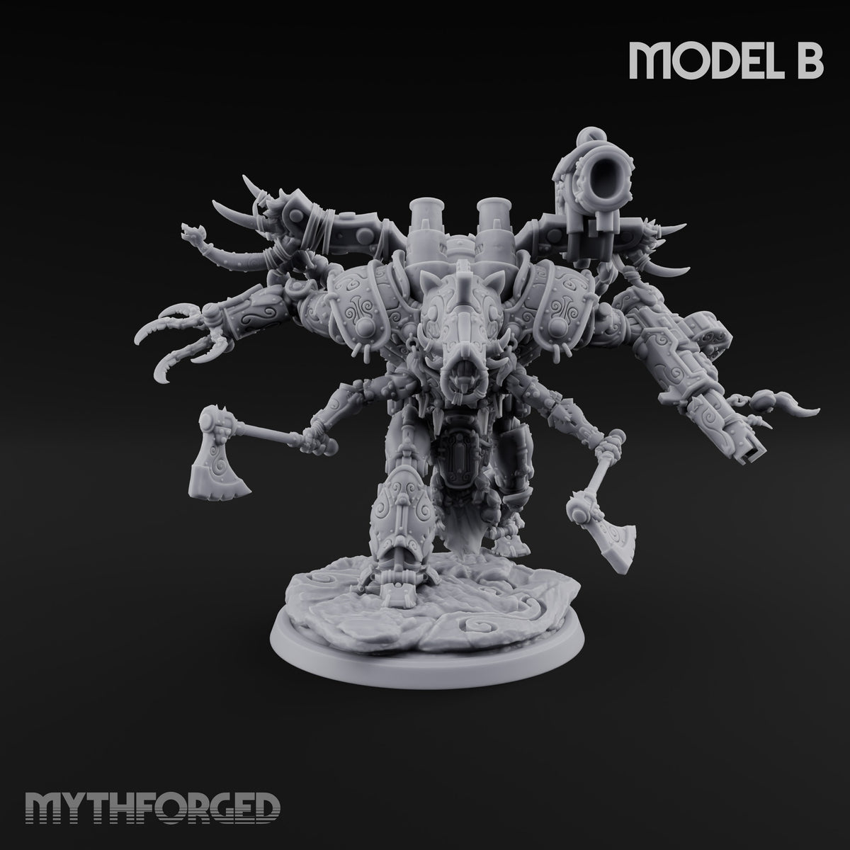 Total Overkill Warforged Titan Totem Walkers — B