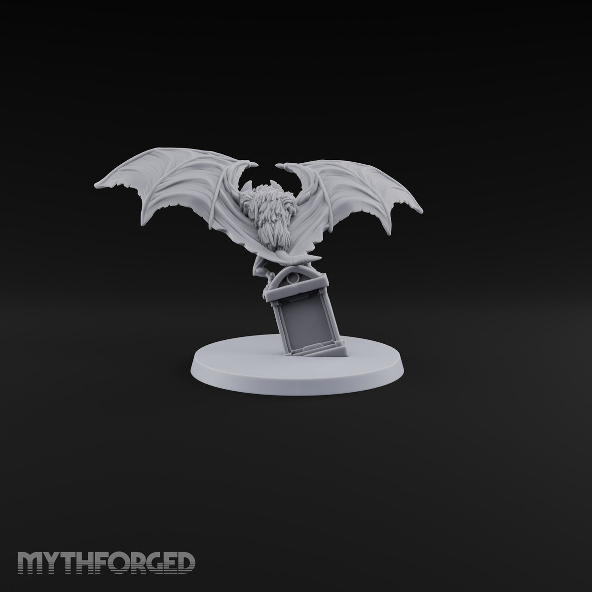 Roosting on Borrowed Headstones Giant Bat A