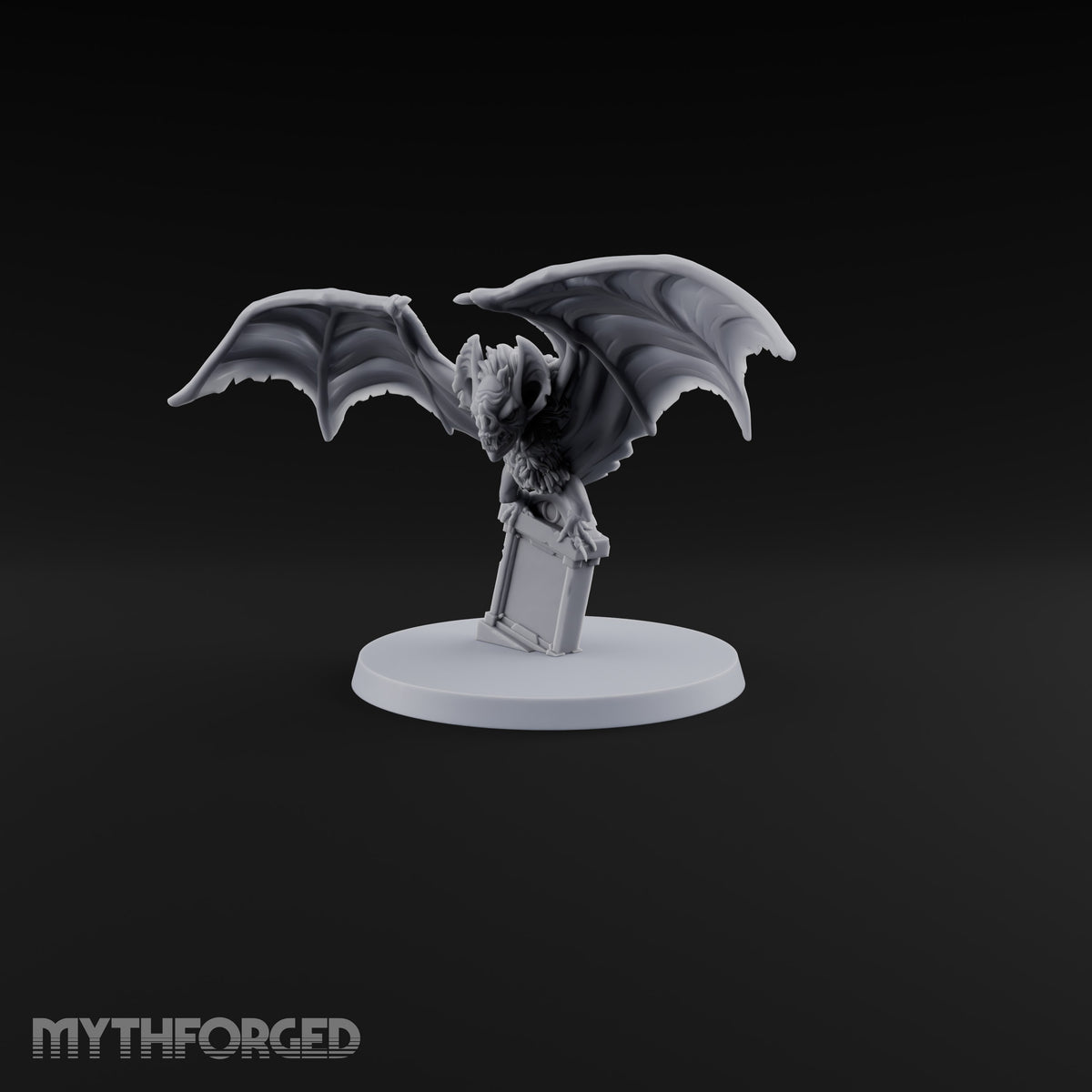 Roosting on Borrowed Headstones Giant Bat A