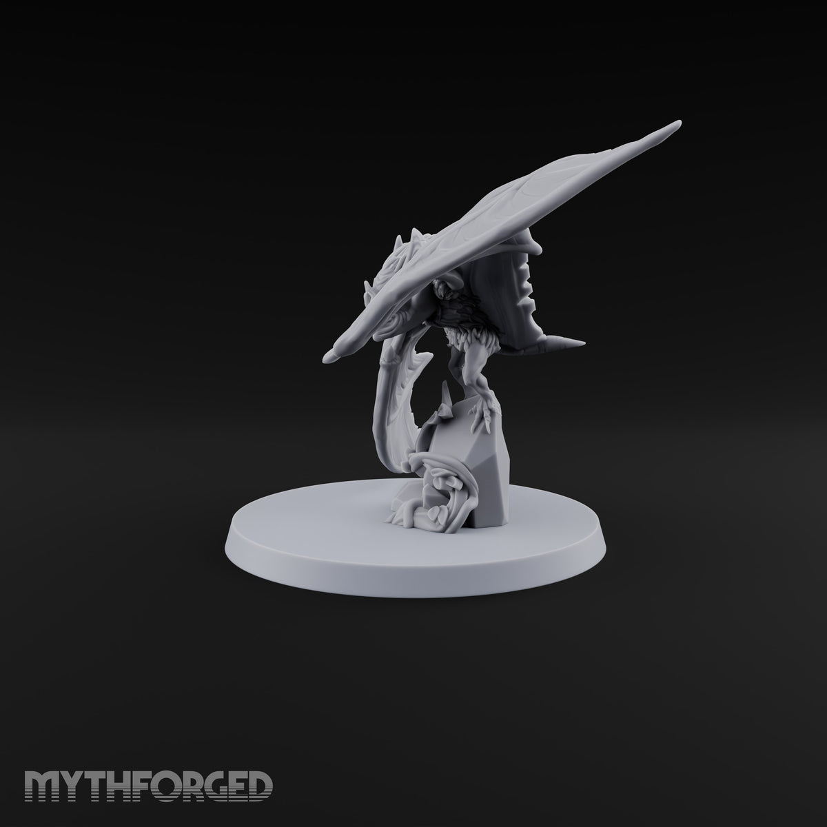 Roosting on Borrowed Headstones Giant Bat C
