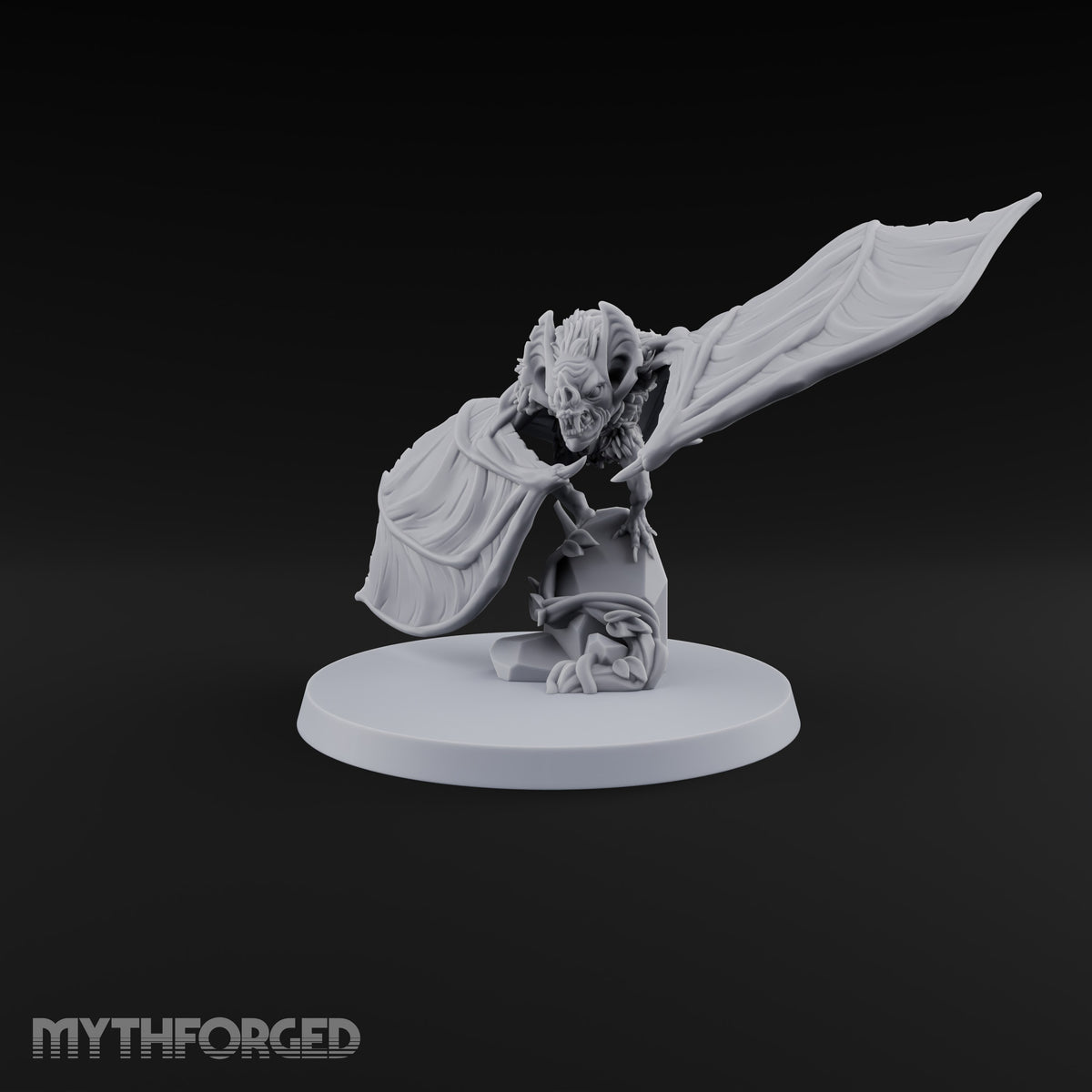 Roosting on Borrowed Headstones Giant Bat C