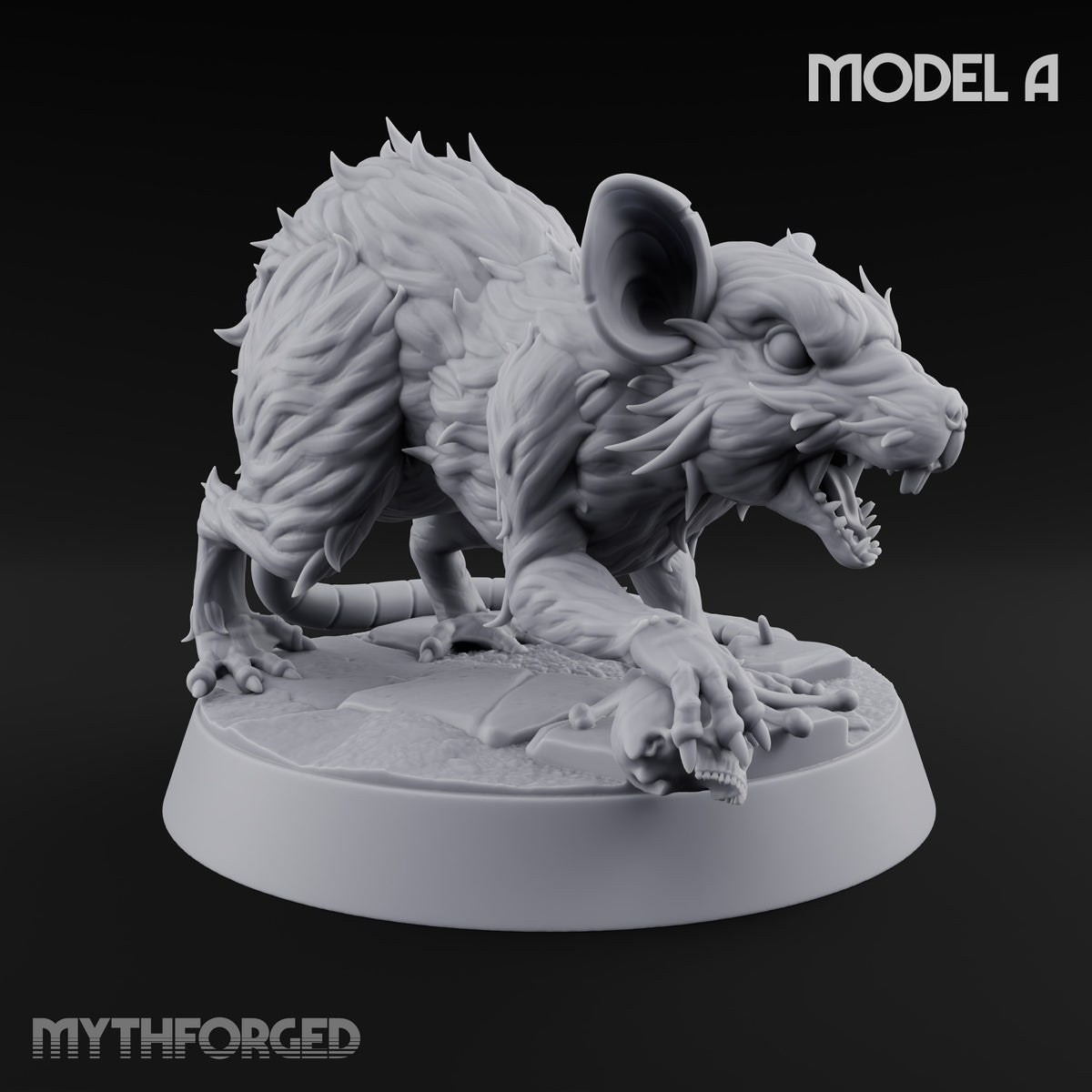 Fur Bristling Giant Rat A