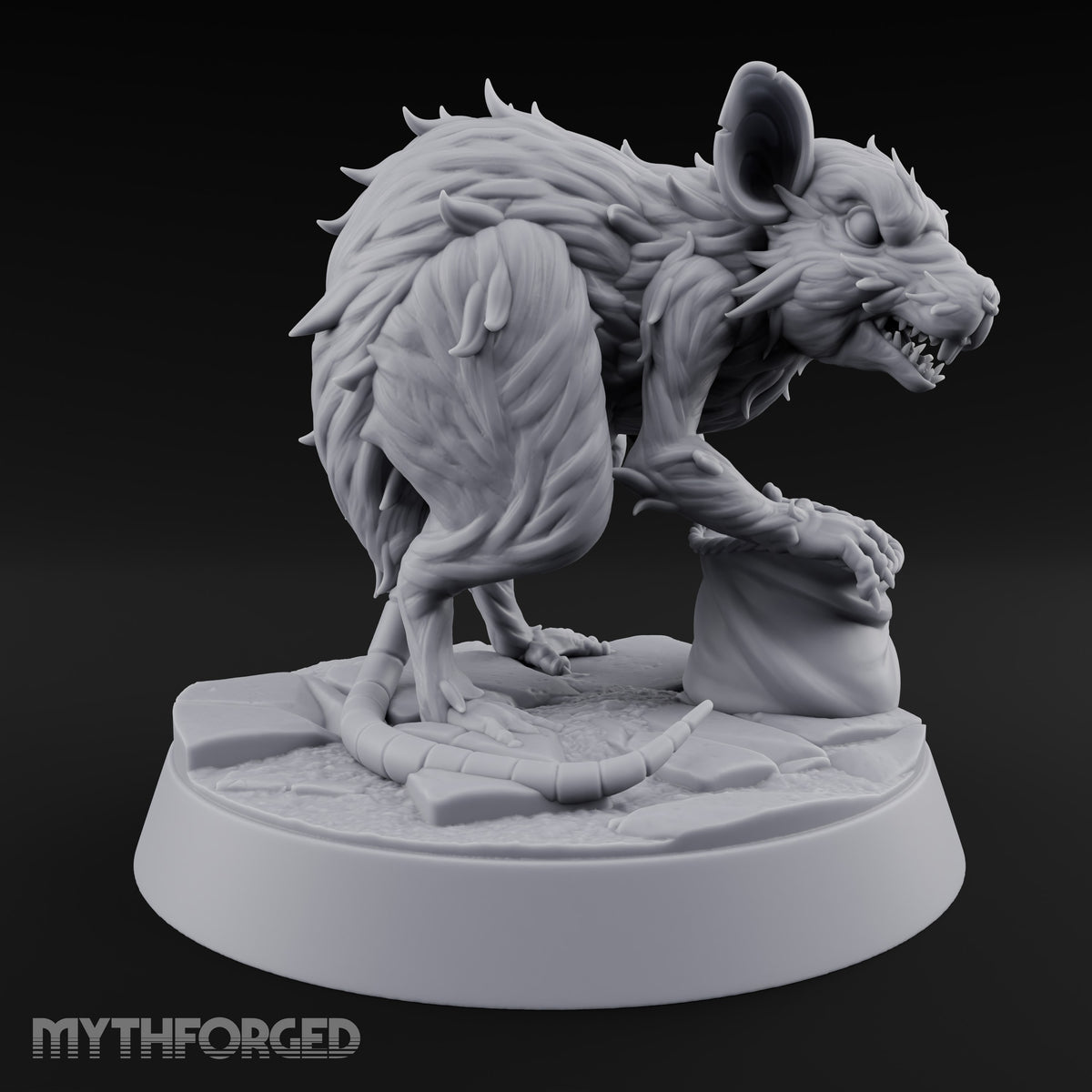Fur Bristling Giant Rats — B
