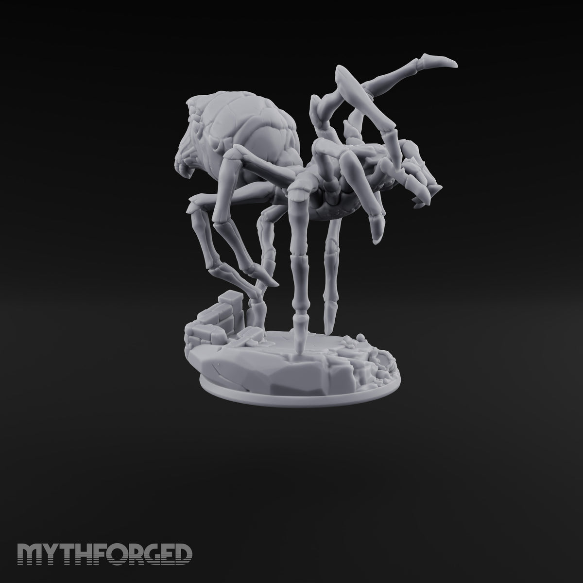 Spider Wasn't Consulted Goblin Chief and Giant Spider A