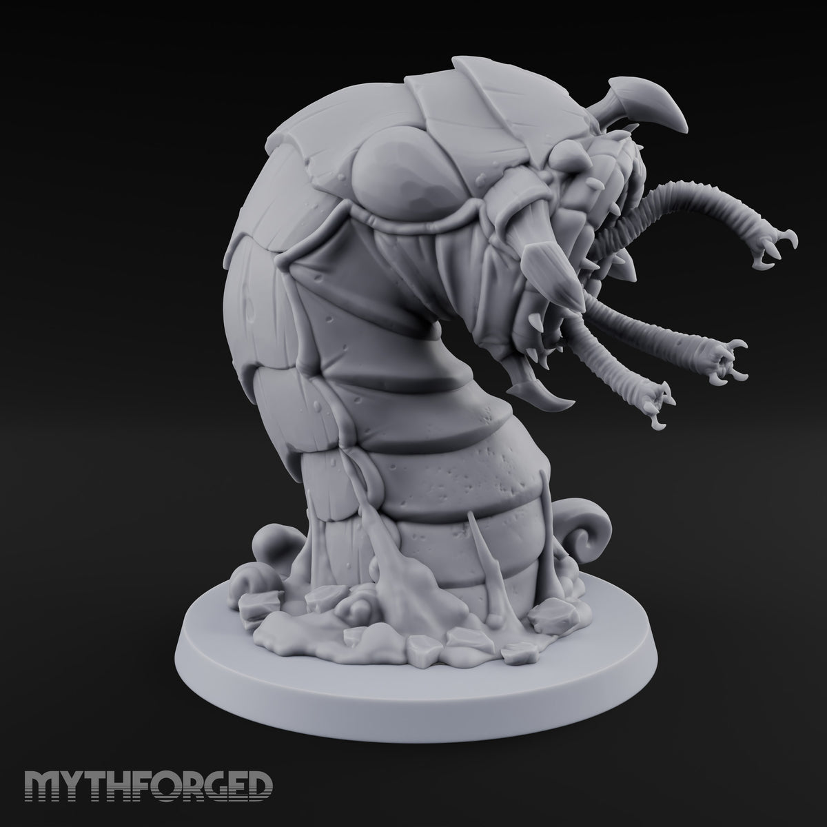 Tunnels Don't Dig Themselves Purple Worm Monster B