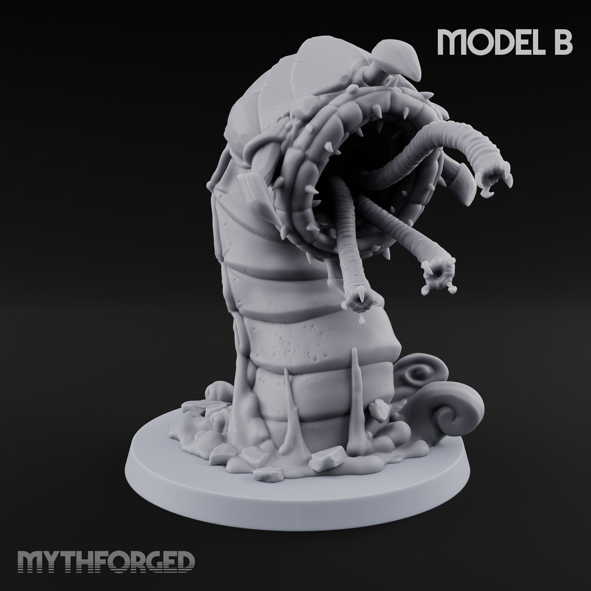 Tunnels Don't Dig Themselves Purple Worm Monsters — B