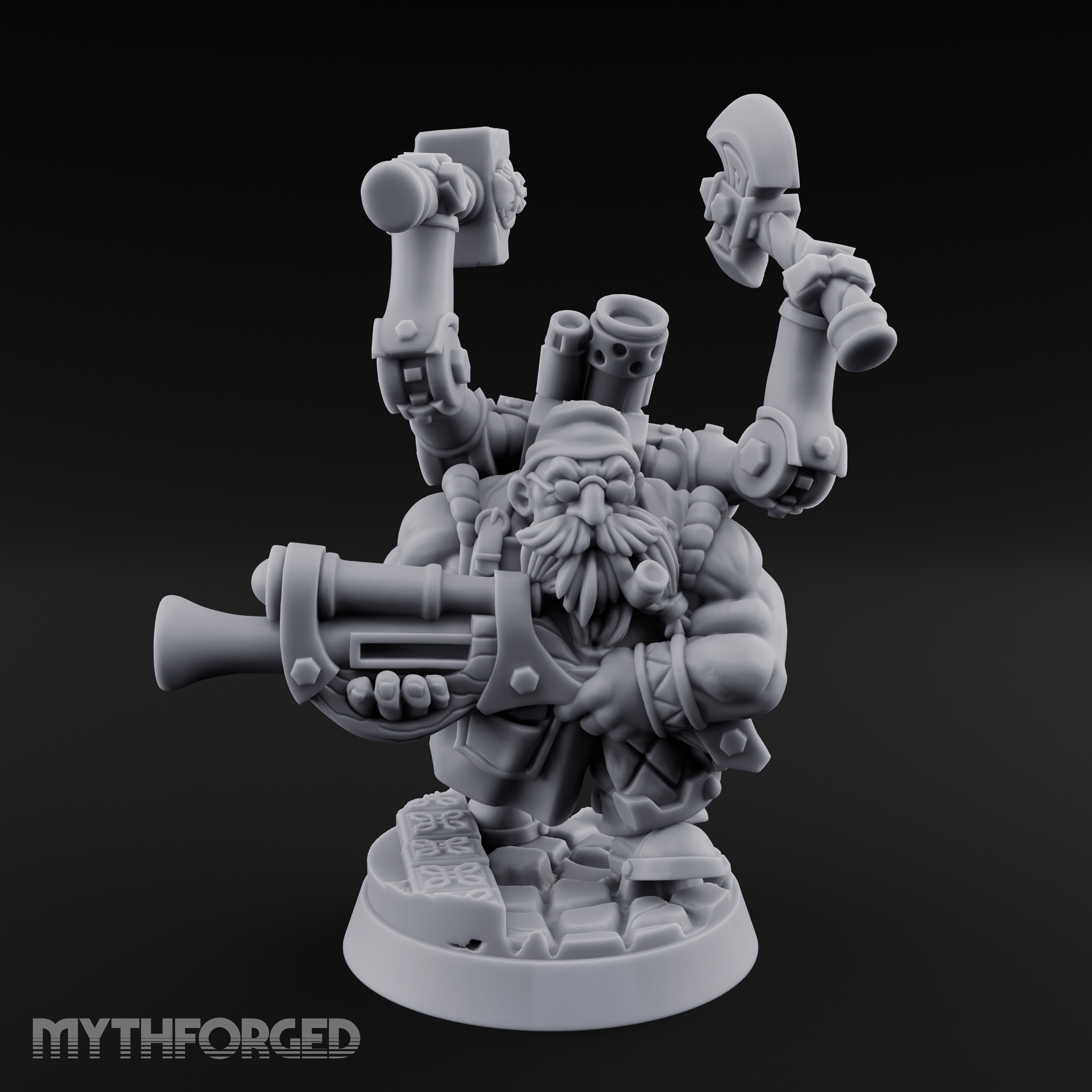 Armed To The Gills Dwarf Artificer