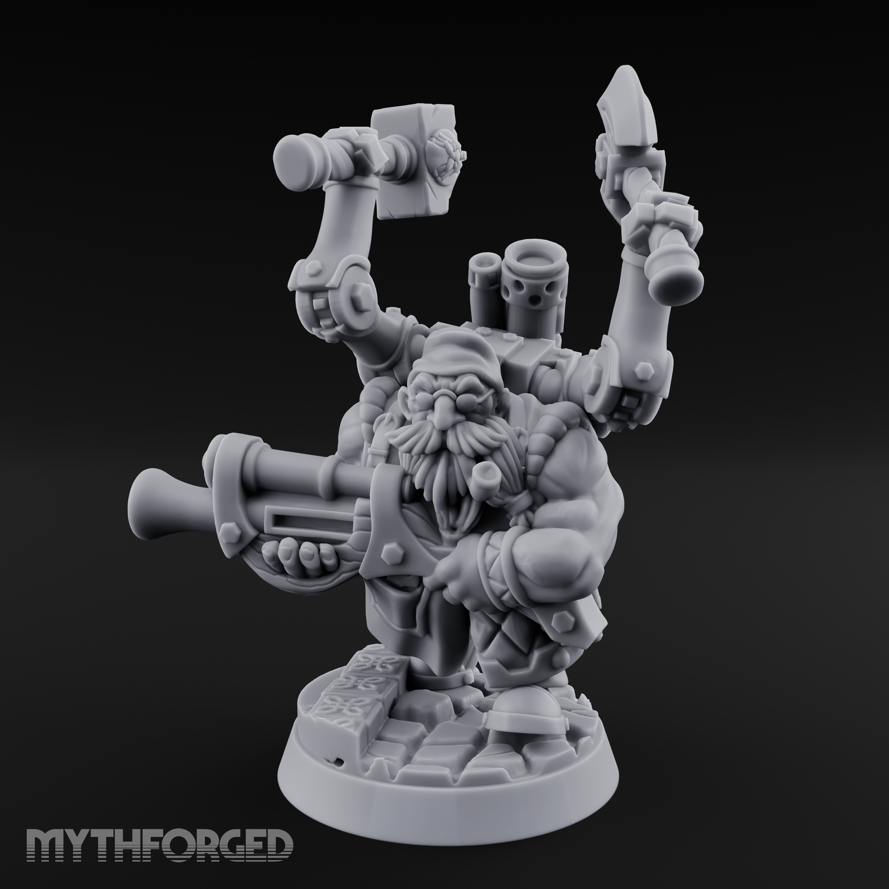 Armed To The Gills Dwarf Artificer