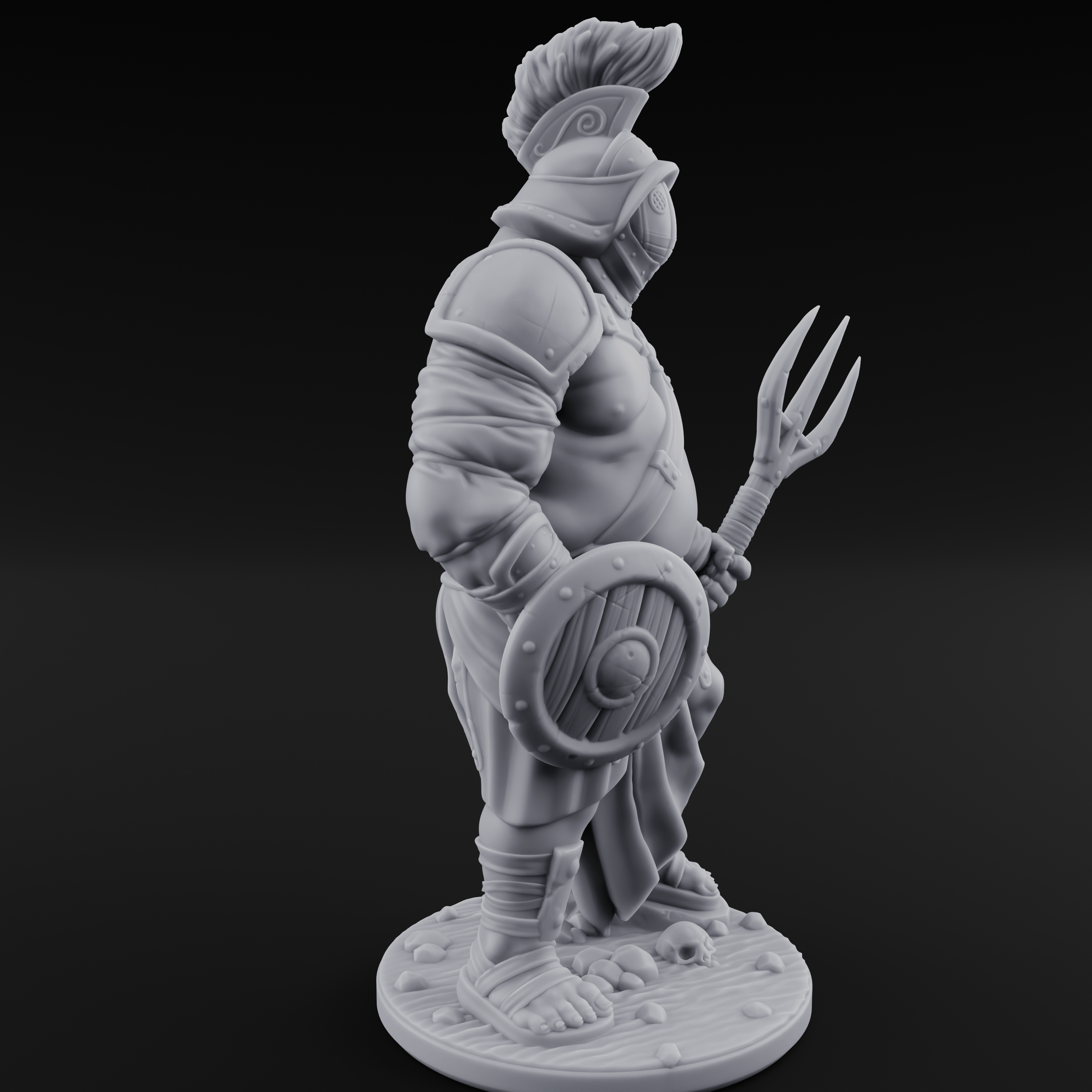 Hammer Gripping Human Gladiator B