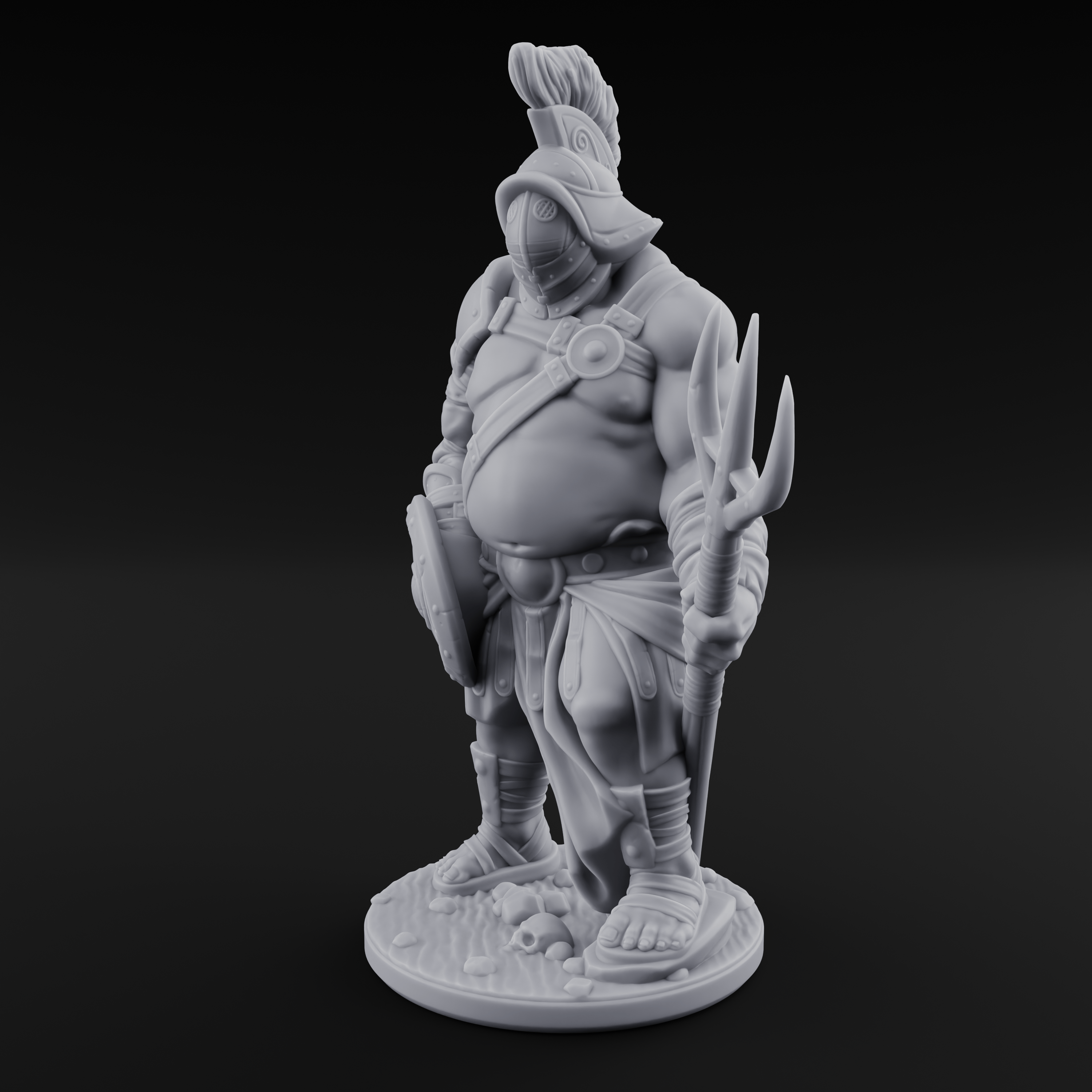 Hammer Gripping Human Gladiator B