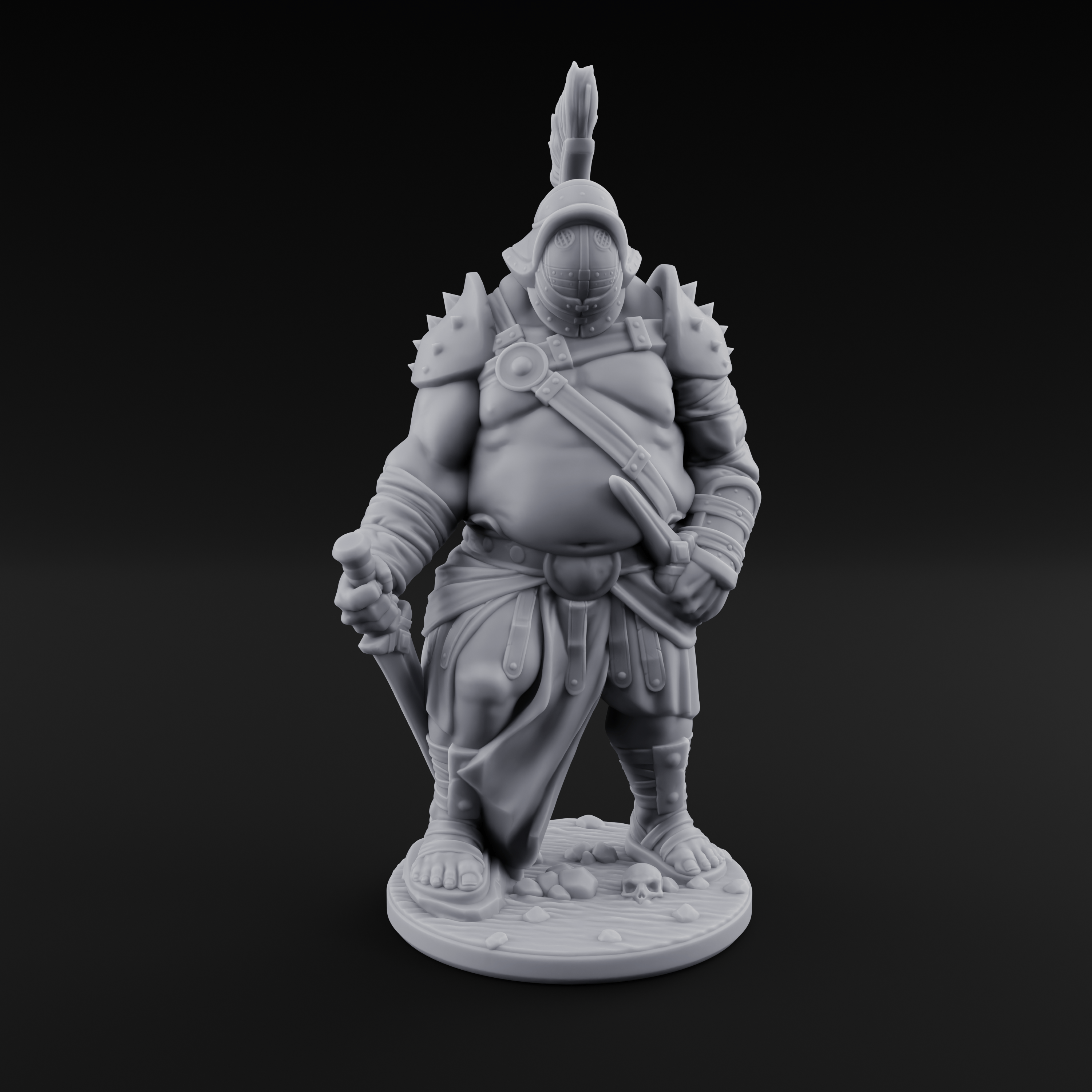 Hammer Gripping Human Gladiator C