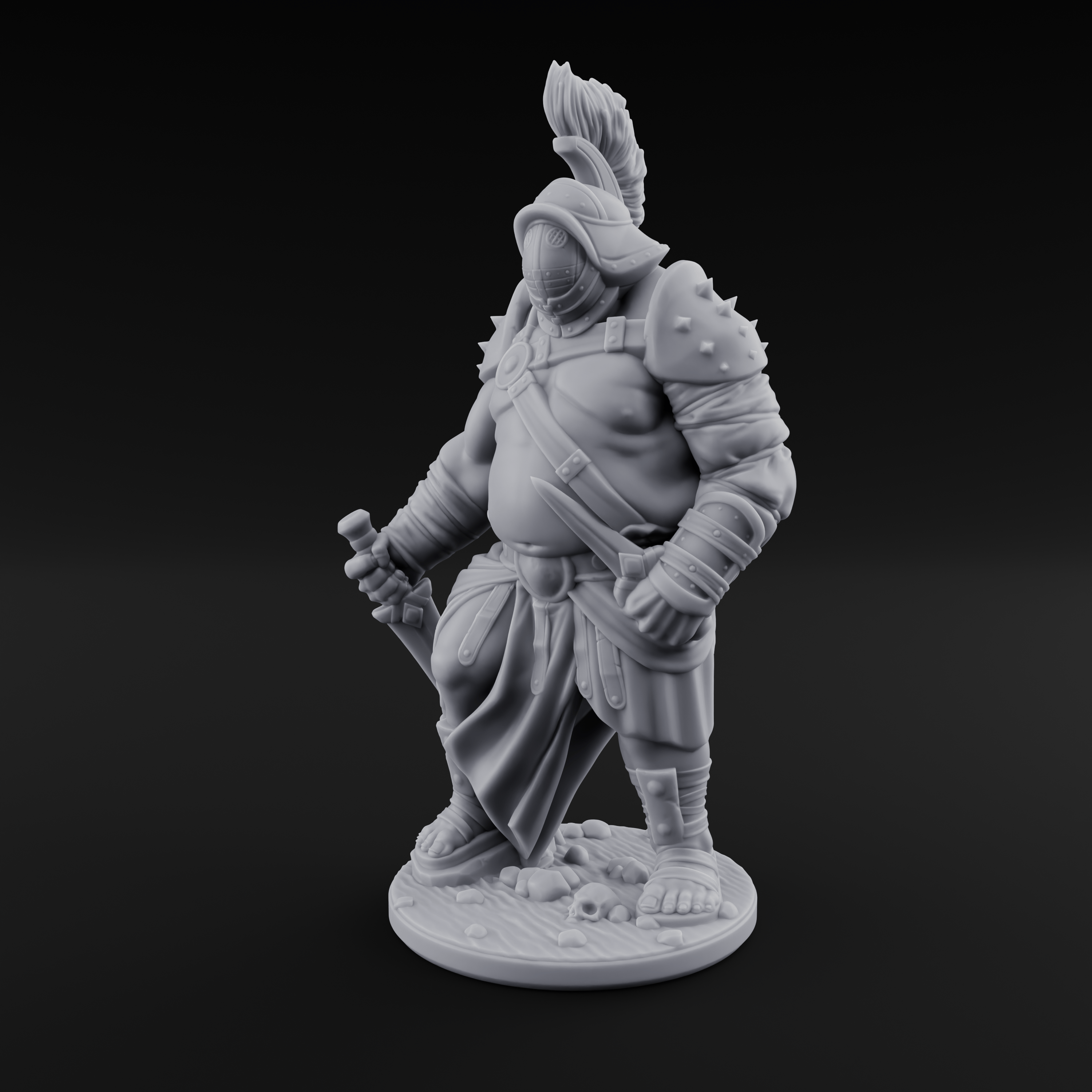 Hammer Gripping Human Gladiator C