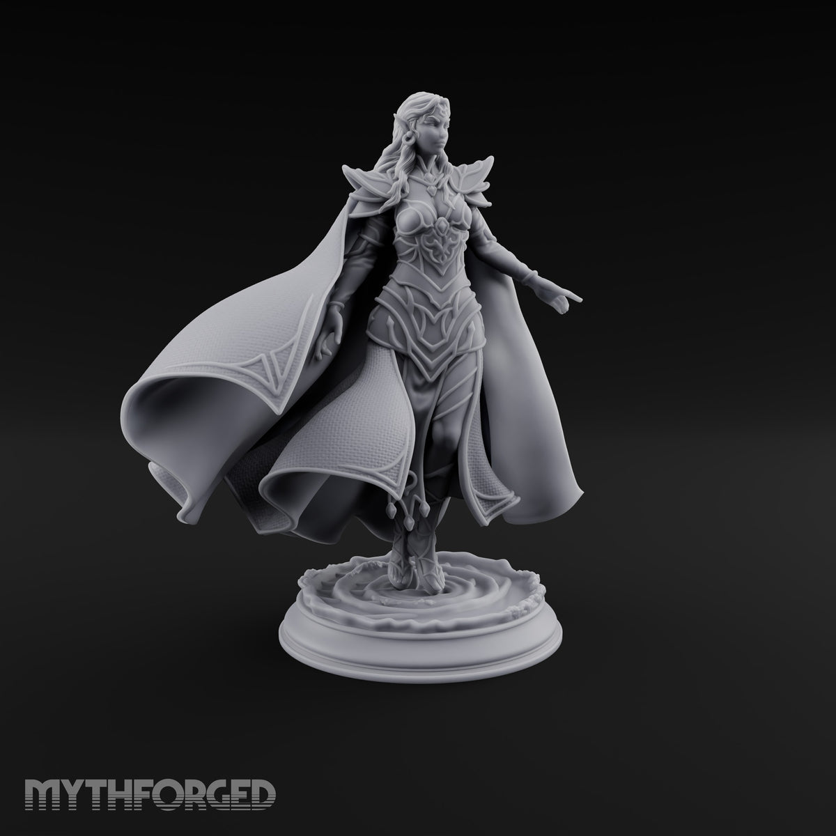Moonless Above, Tides Below Elf Moon Priestess